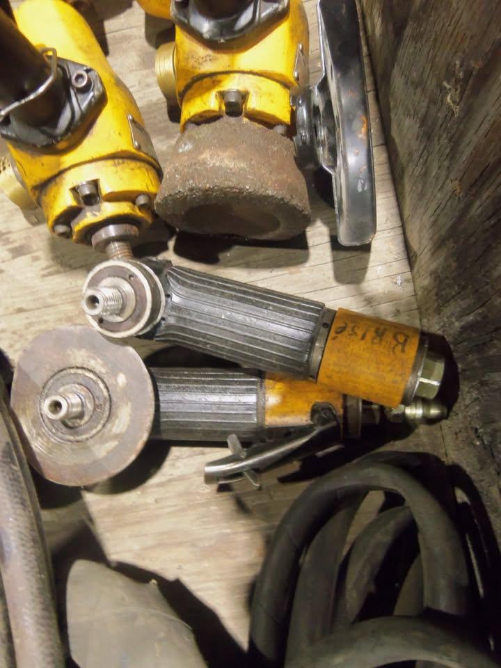 Atlas Copco LSV 26 S120 pneumatic angle grinder