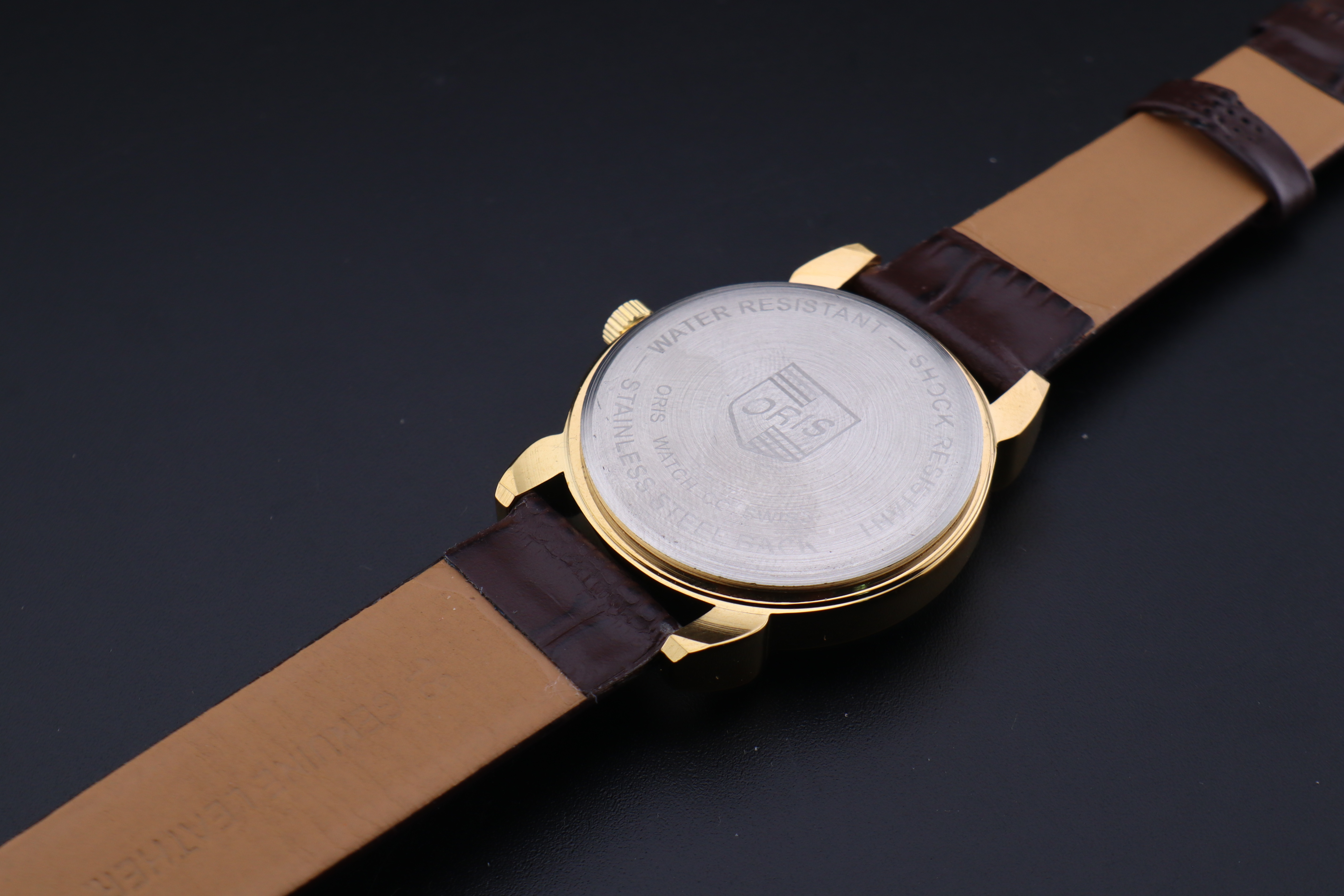 Vintage Oris Swiss ST-96 Hand Wind Mechanical Men's Watch - photo 5