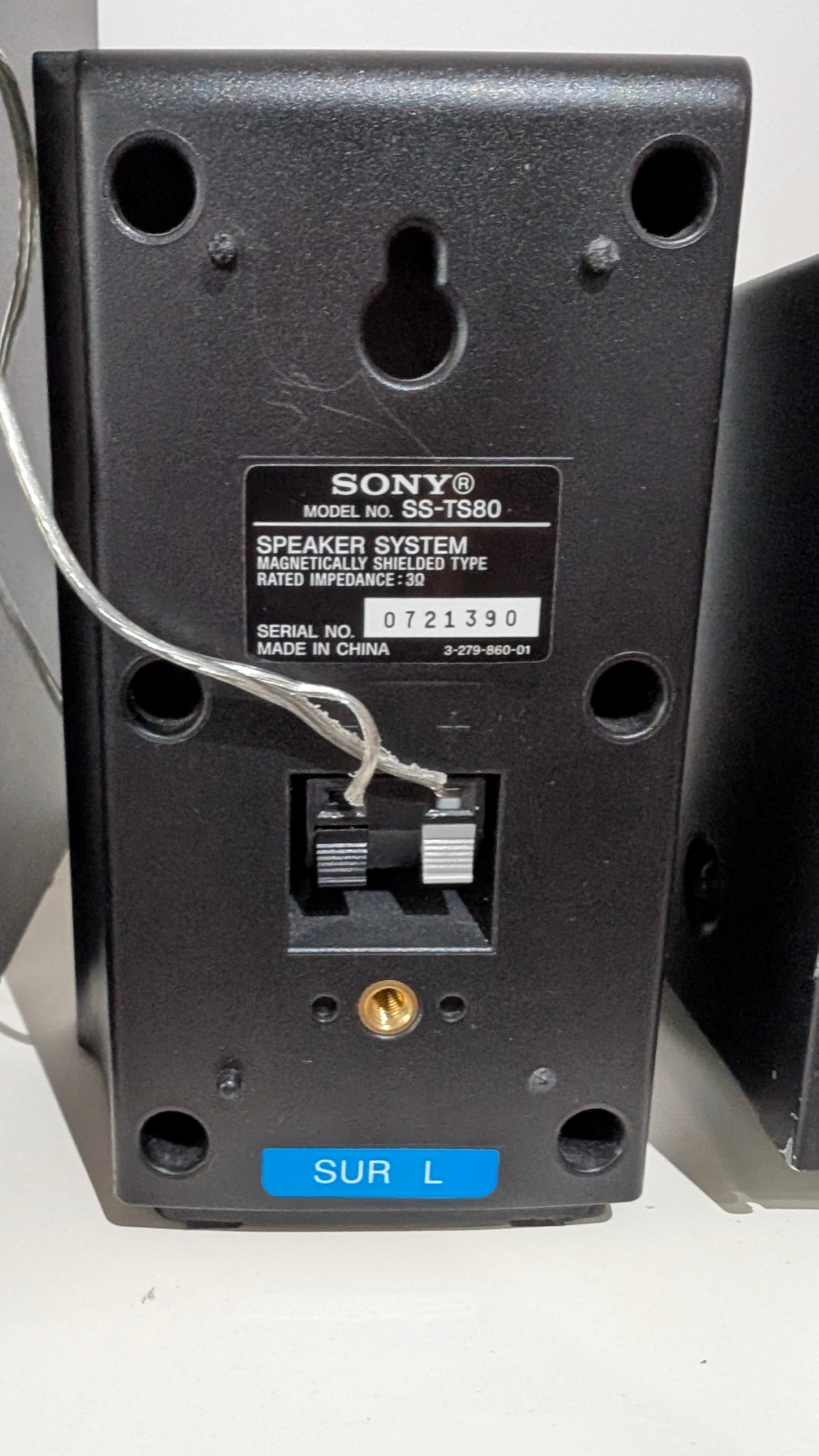 Sony STR-DE197 stereo receiver with 5 Sony speakers - photo 5