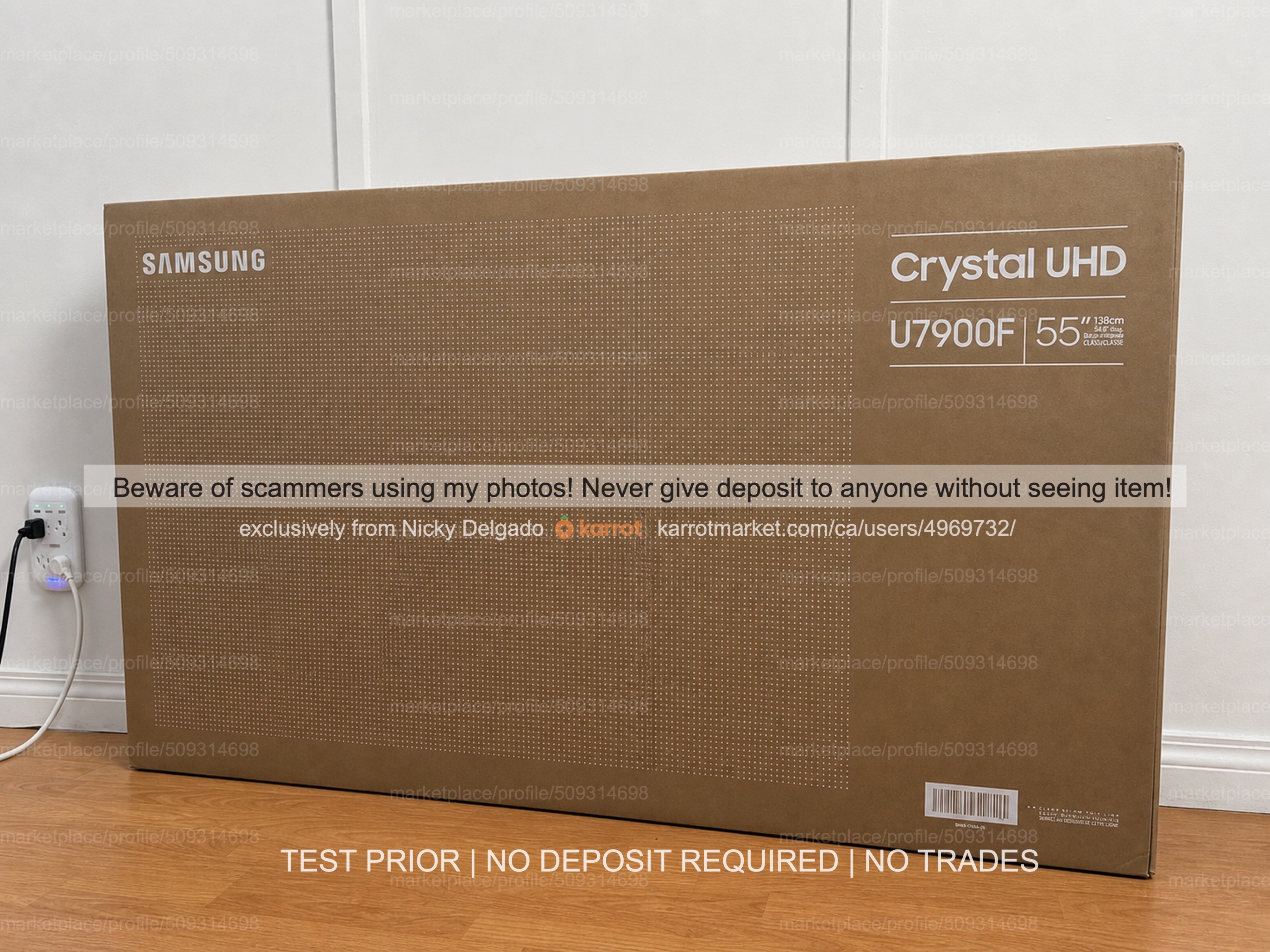 Samsung 55" UN55U7900F 4K HDR  Smart TV  | 2025  | Can Deliver