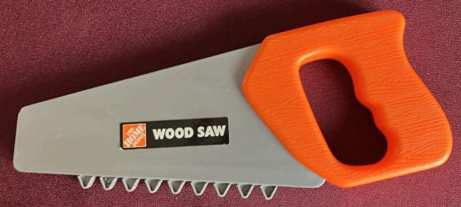 Toy Home Depot Saw (teeth move back and forth)