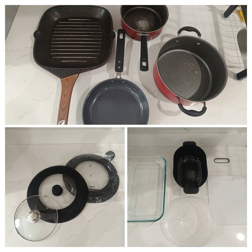 Kitchen 10-Piece Cookware  Set