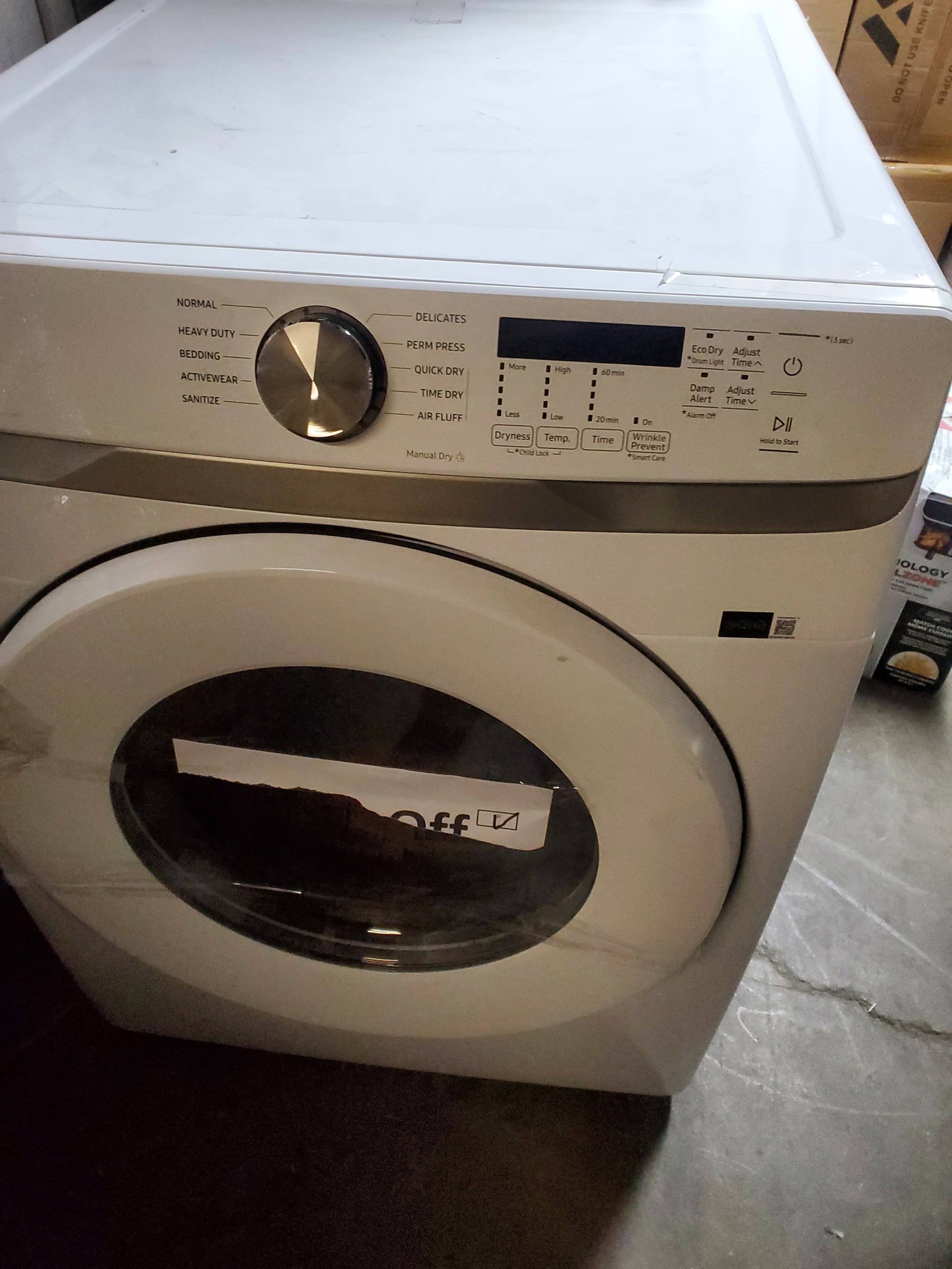 Samsung 7.5 Cu. Ft. High Efficiency Front Load Electric Dryer - photo 4