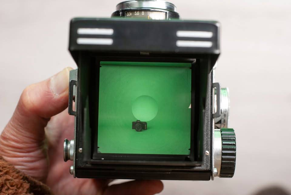 Ricoh Diacord L- Rikenon 80mm f/3.5 TLR Gorgeous Lens ! - photo 3