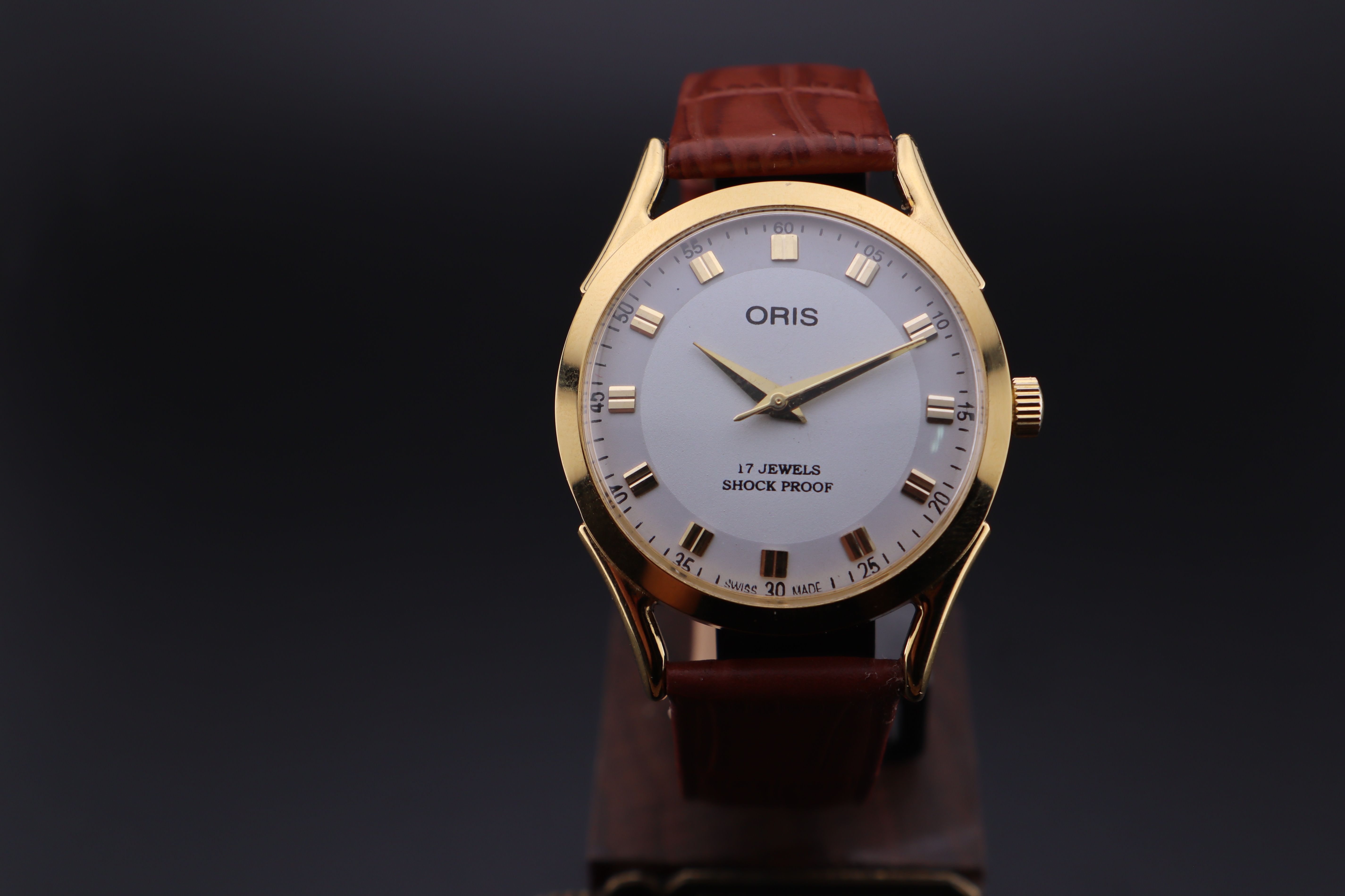 Vintage Oris Swiss ST-96 Hand Wind Mechanical Men's Watch - photo 2