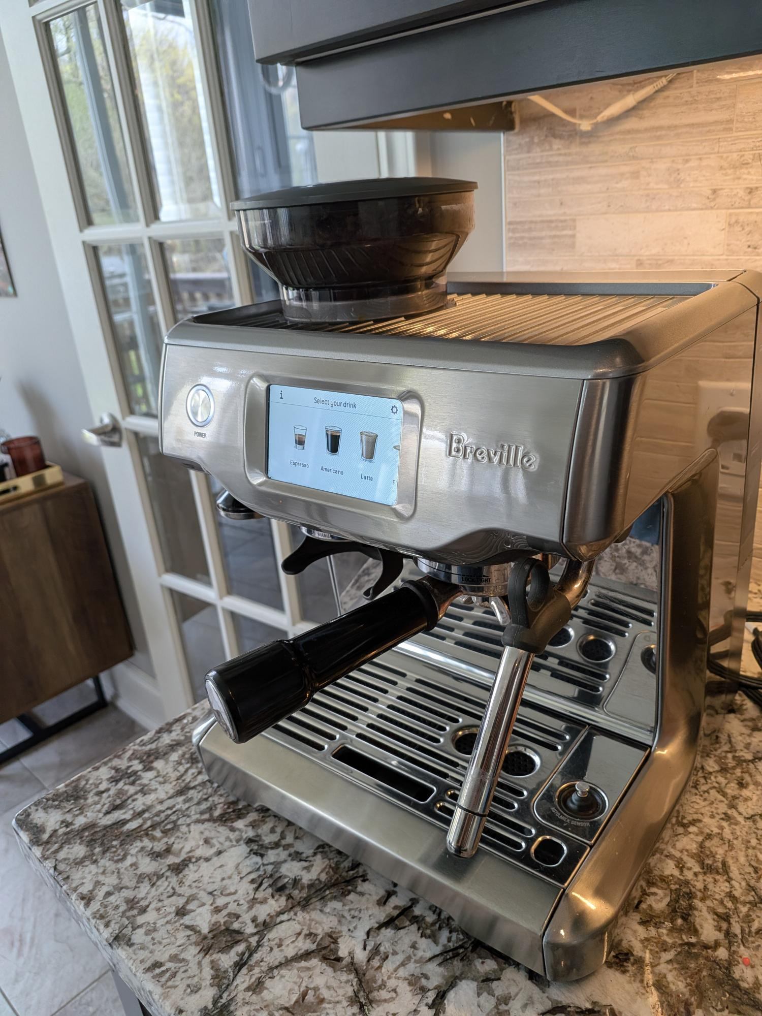Breville bes880 Barista Touch Automatic Espresso Machine - photo 4