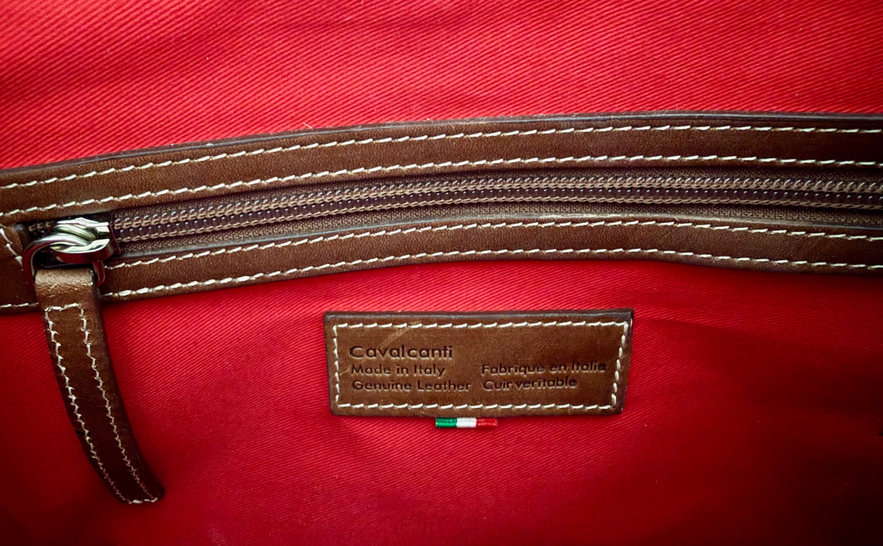 Cavalcanti Made in Italy Cowhide Leather Bag - photo 4