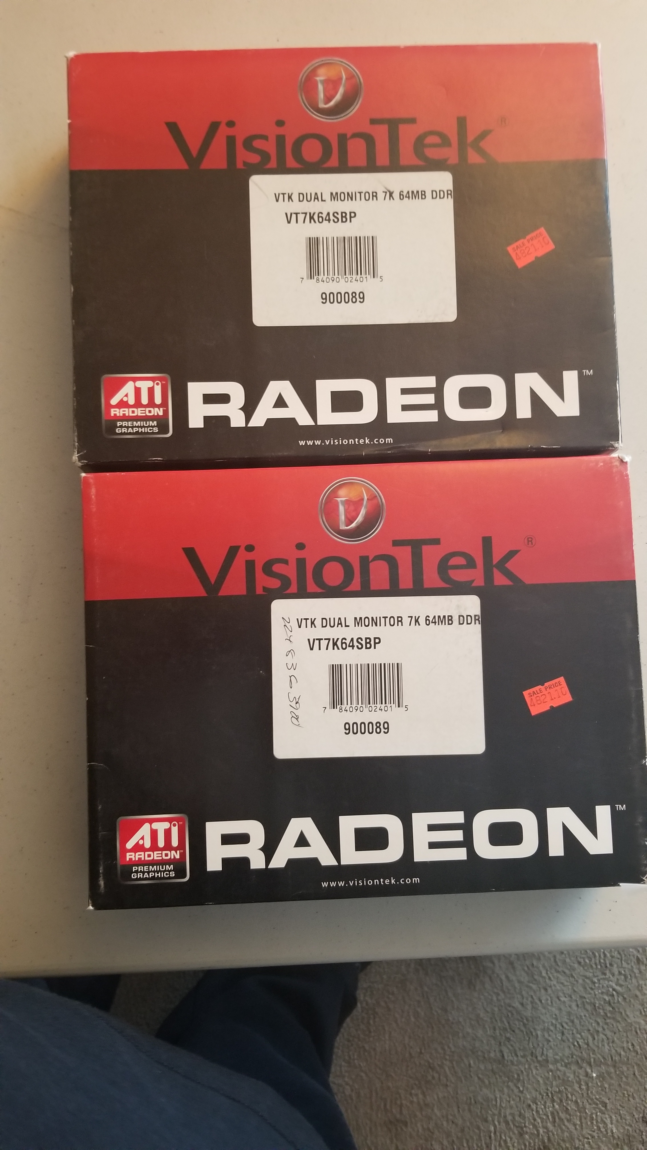 VisionTek VTK Dual Monitor 7K 64MB DDR Graphics Card