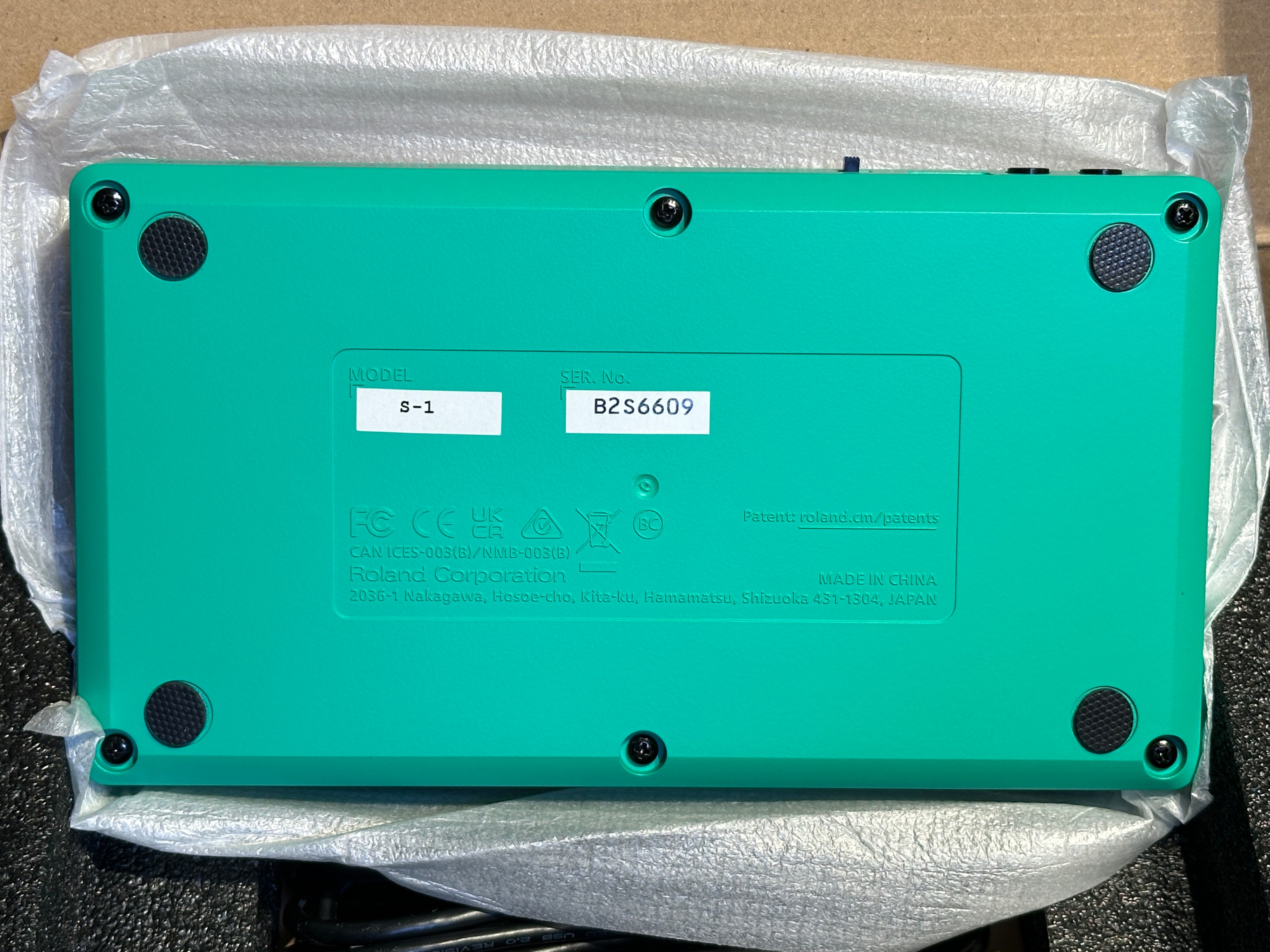 Roland S-1 Tweak ARIA Compact Polyphonic Synthesizer - photo 5