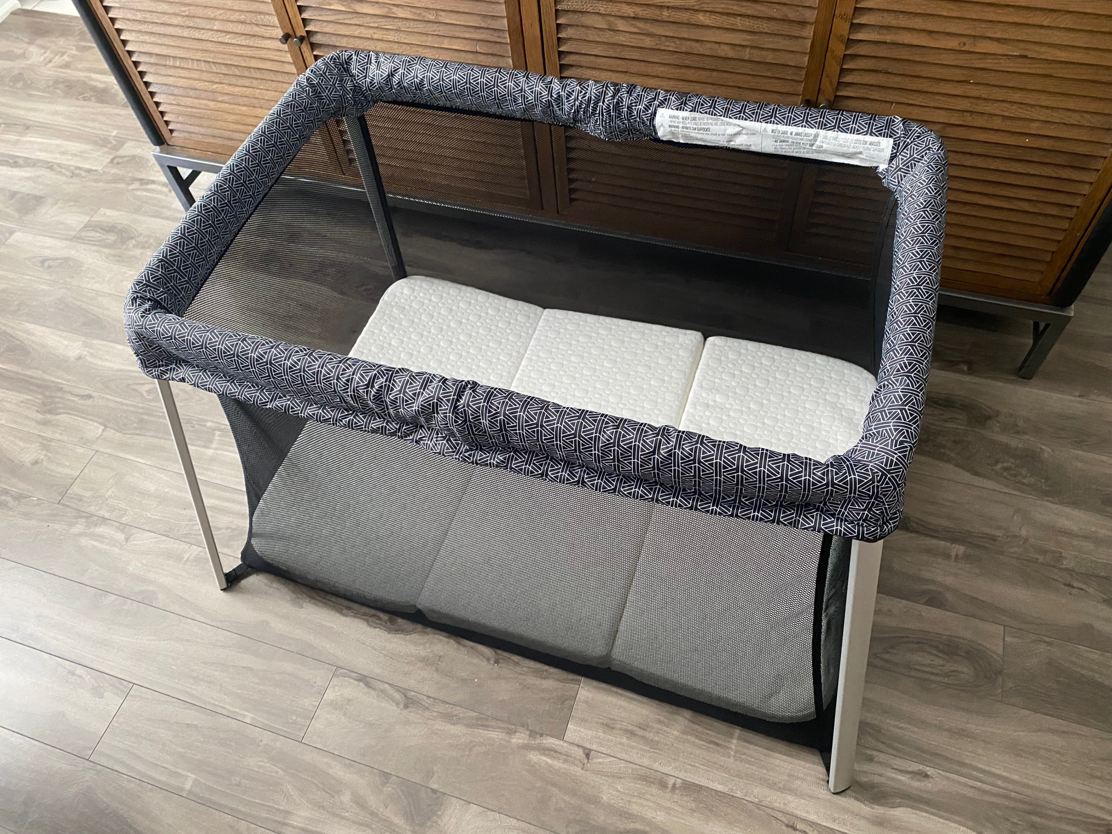 Cosco Easy Go Travel Playard + Milliard Mattress Topper