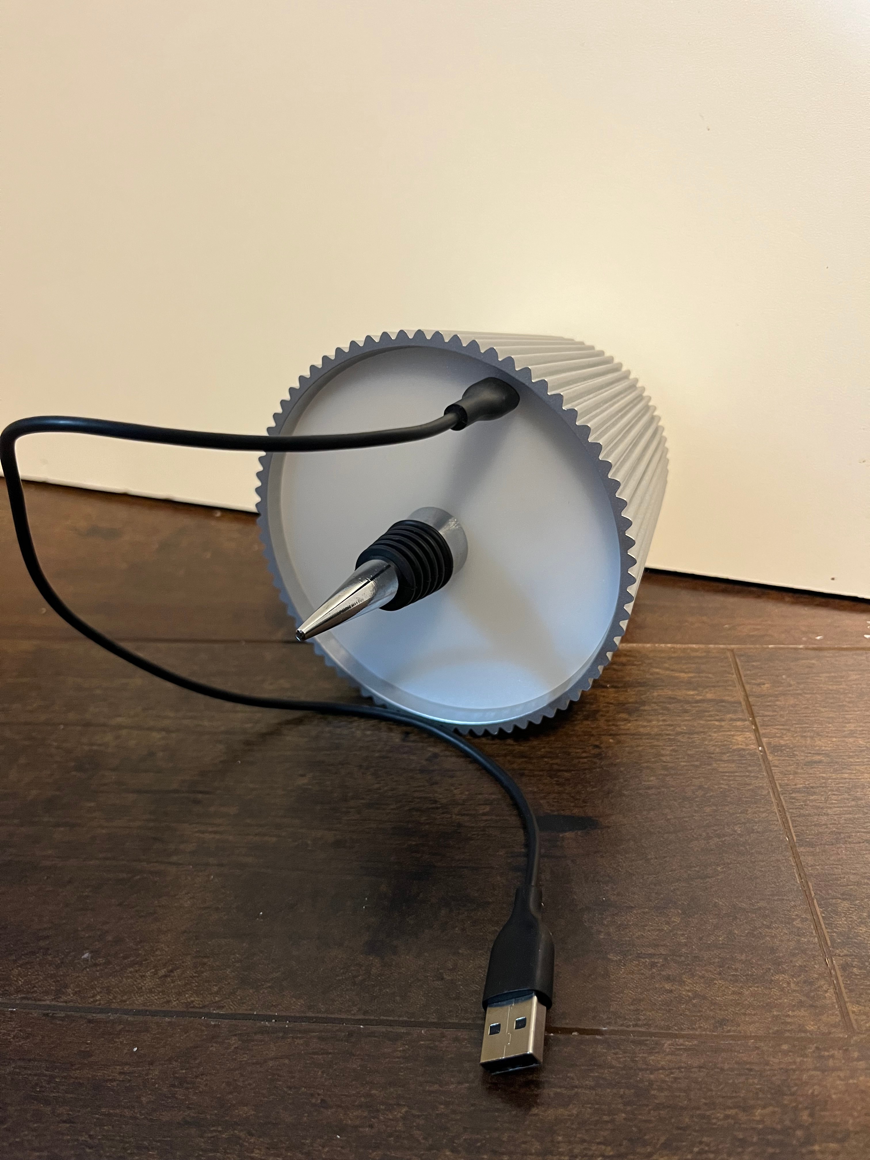 Wireless Bottle Lamp 3 Colour Dimmable LED Table Lamp - photo 4