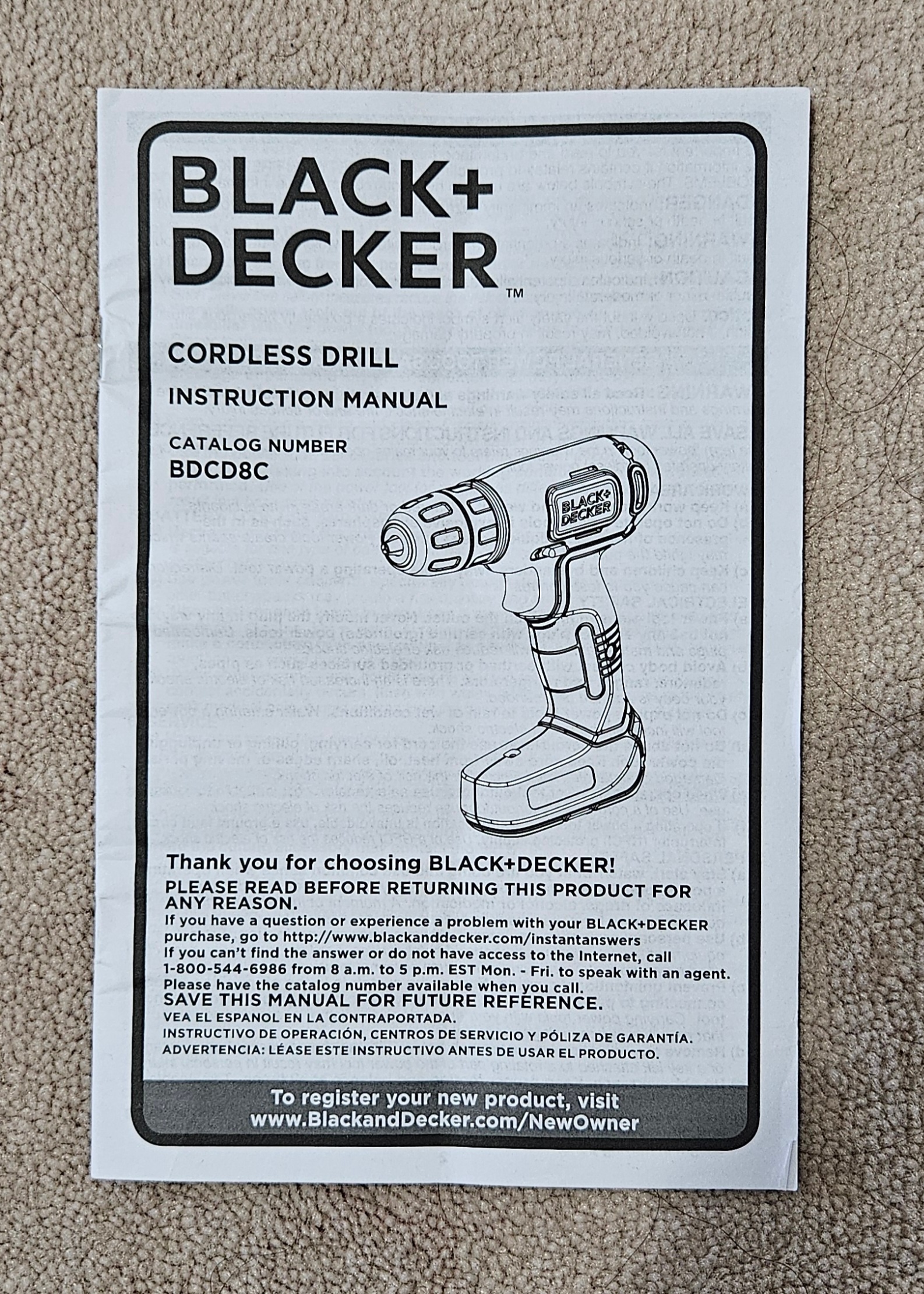 BLACK AND DECKER SPEED DRILL/DRIVER WITH ACCESSORY KIT - photo 3