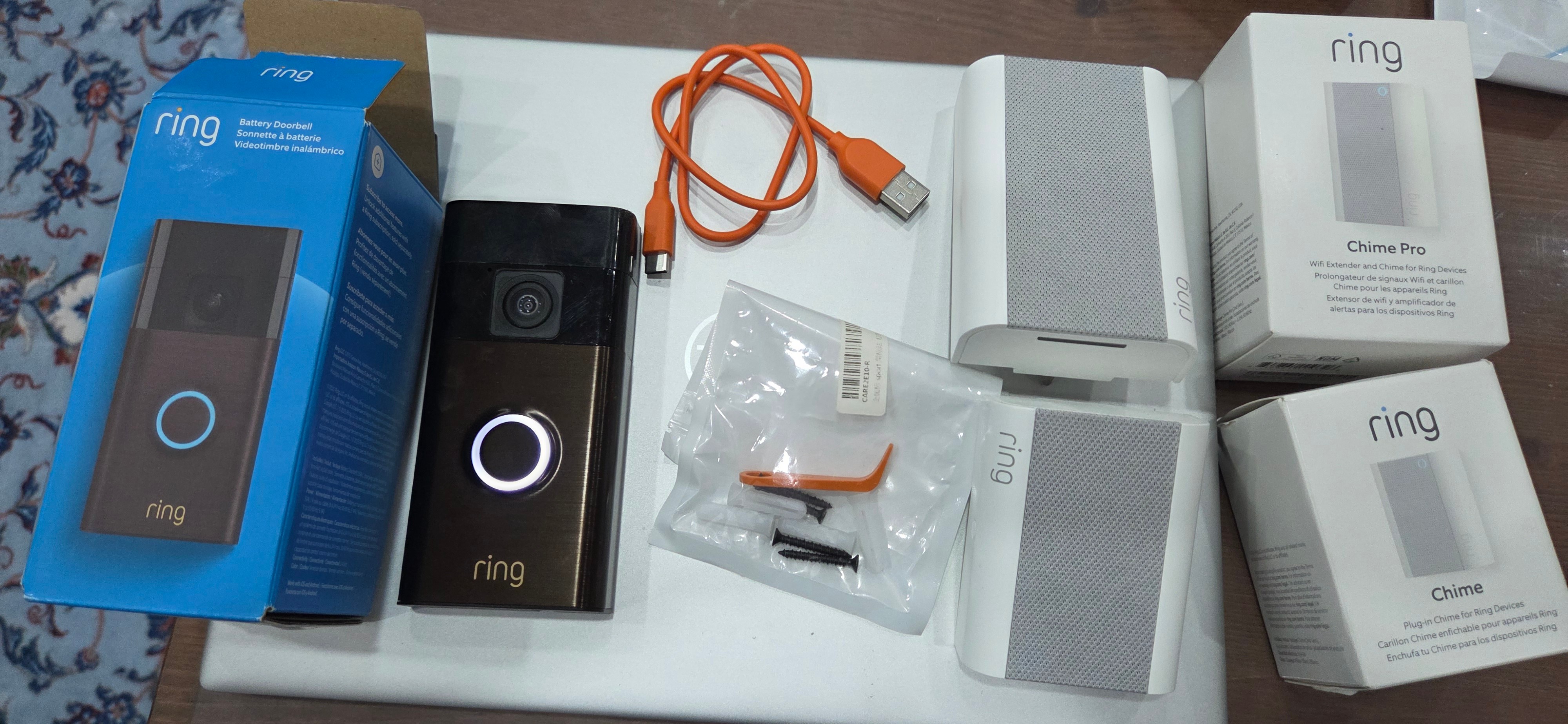 Newest Ring Doorbell with Chime and Chime Pro