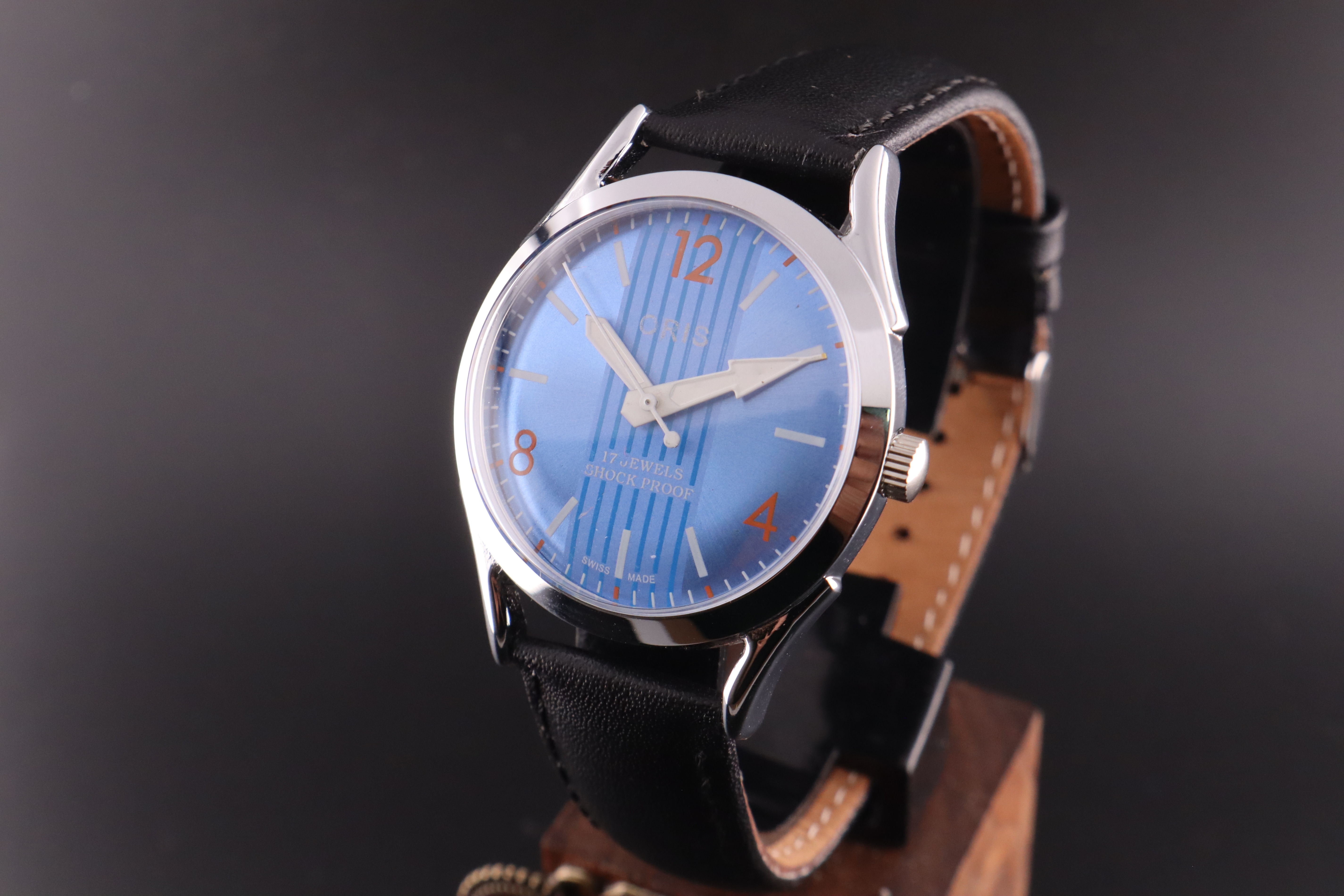 Vintage Oris Swiss ST-96 Hand Wind Mechanical Men's Watch - photo 3