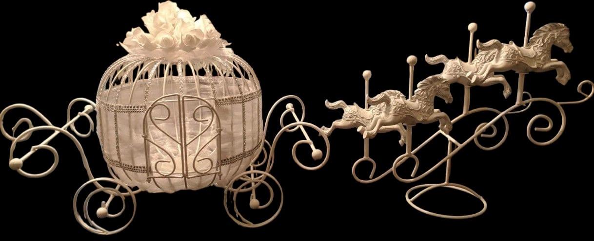 ✨ Cinderella Horse & Carriage Card Box ✨ - photo 4