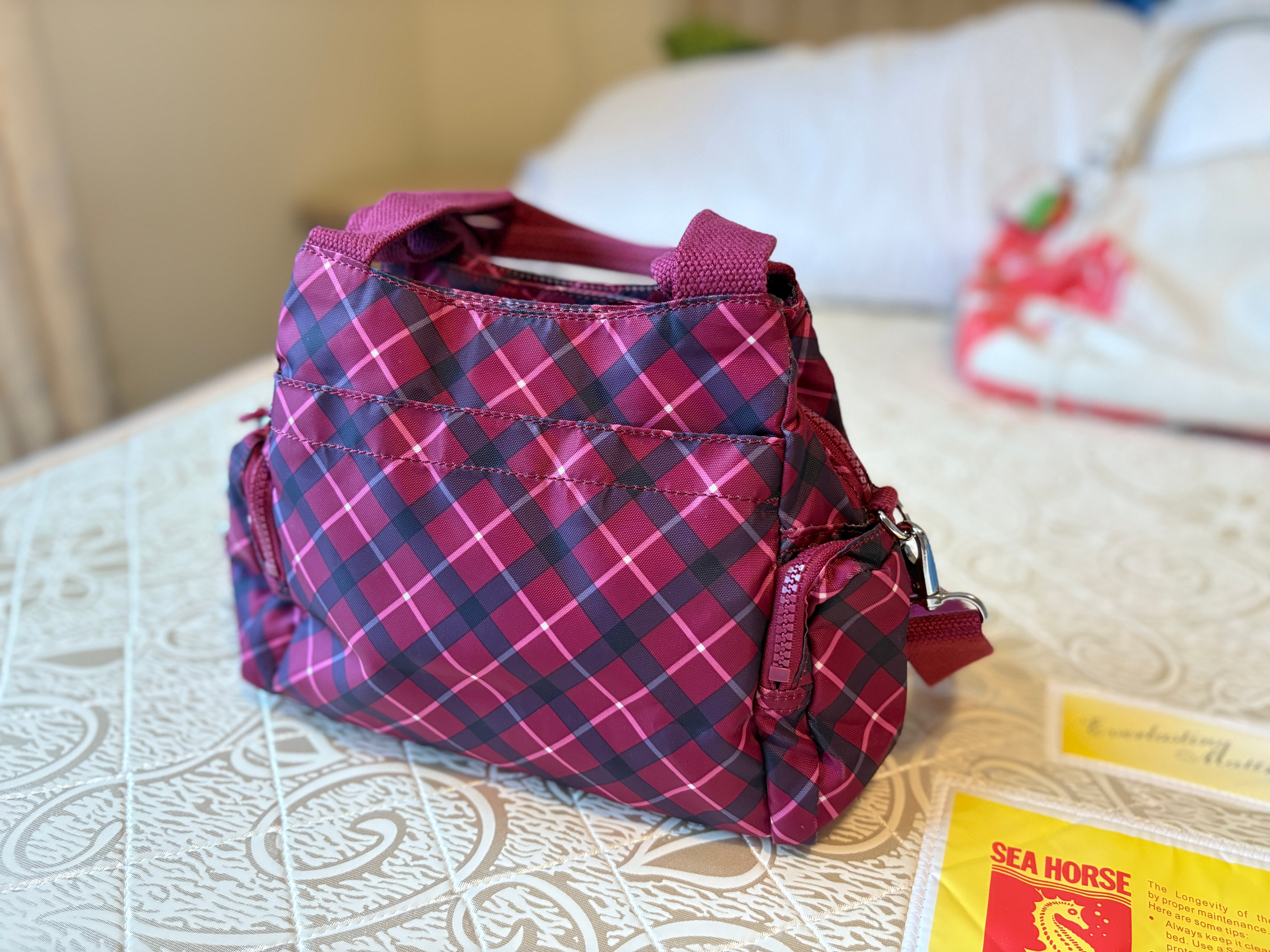 Kipling Felix Plaid Crossbody Bag - photo 2