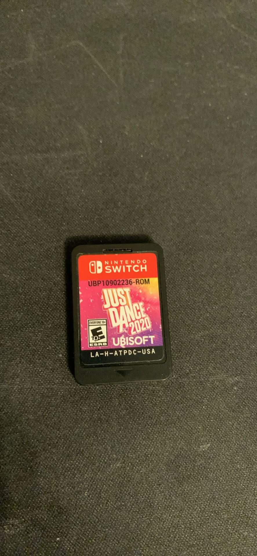 Nintendo Switch Just Dance 2020 Game Cartridge