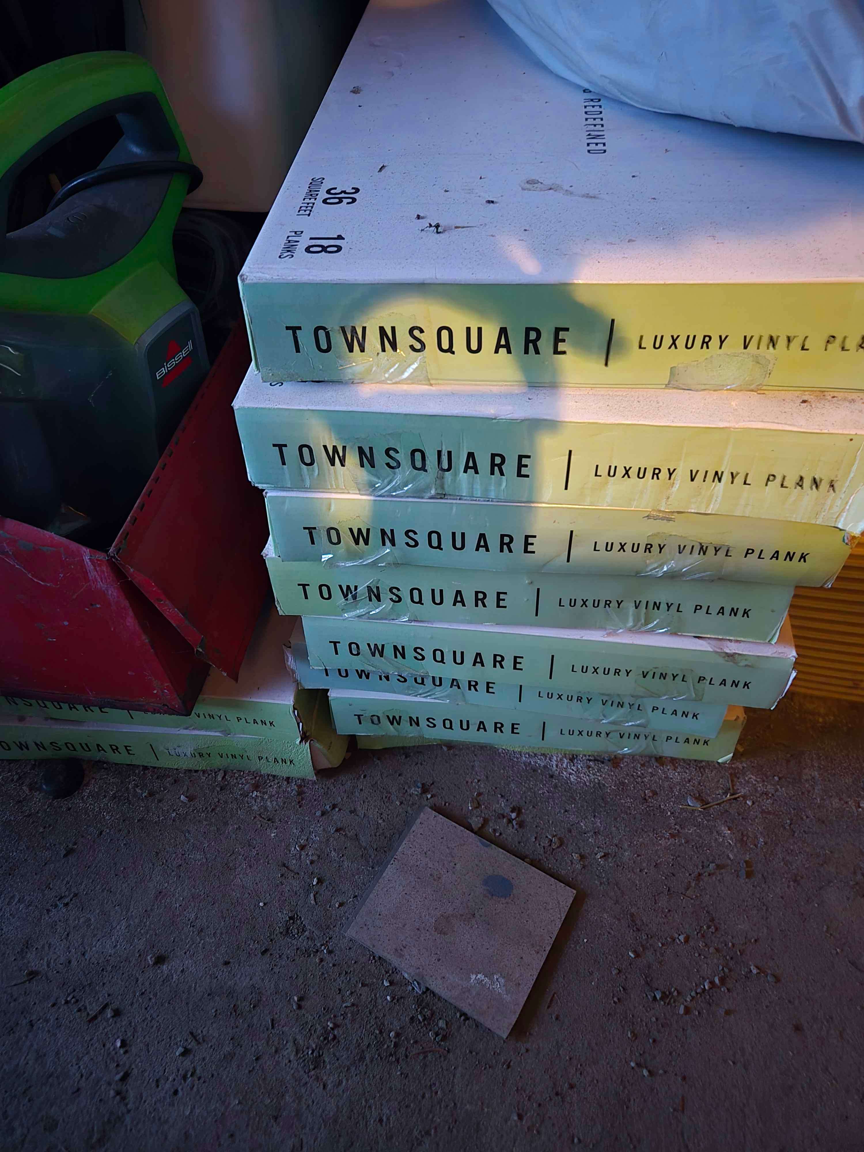 Townsquare Luxury Vinyl Plank flooring