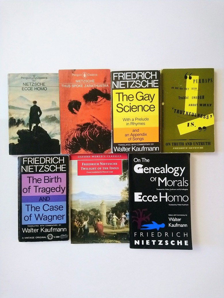Friedrich Nietzsche books!