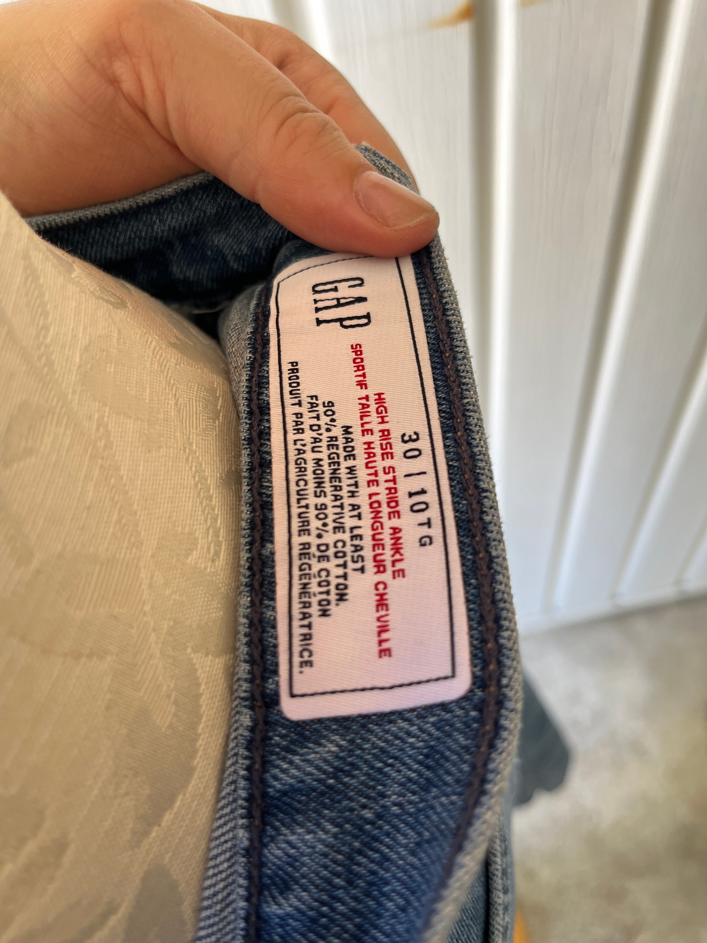 GAP High Rise Stride Ankle Jeans - Size 30/10 TG - photo 3