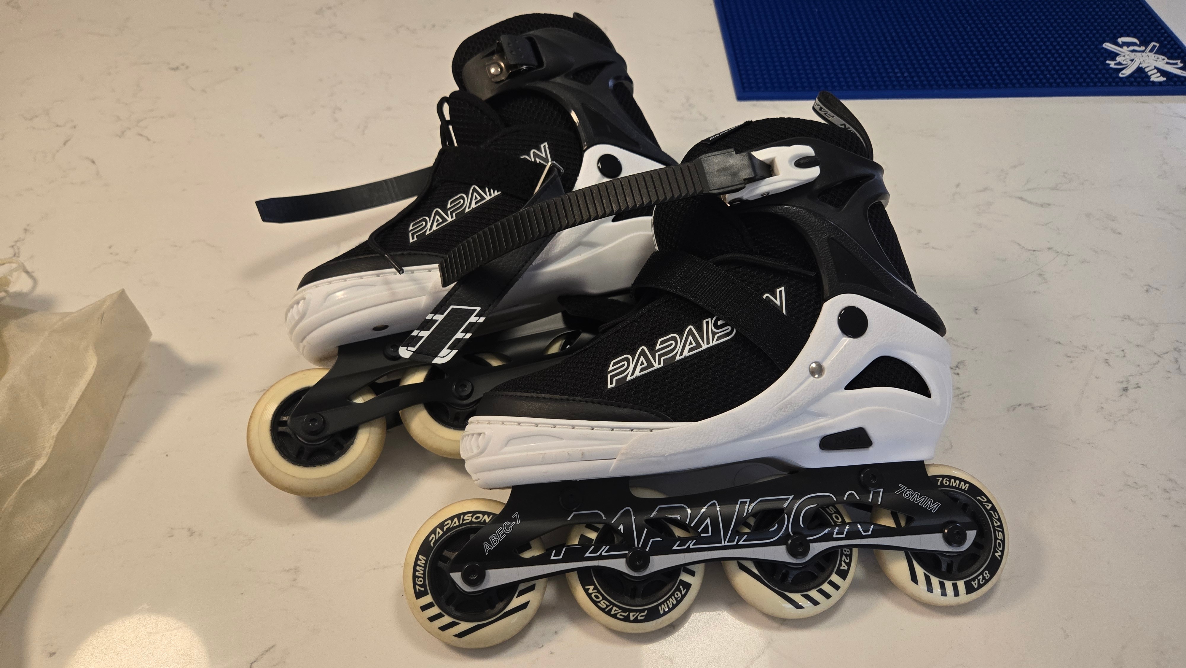PAPAISON Adjustable Inline Skates ABEC-7 76MM