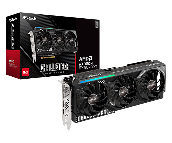 New Openbox Asrock AMD Radeon RX 9070 XT 16GB GPU - Cash only - photo 4
