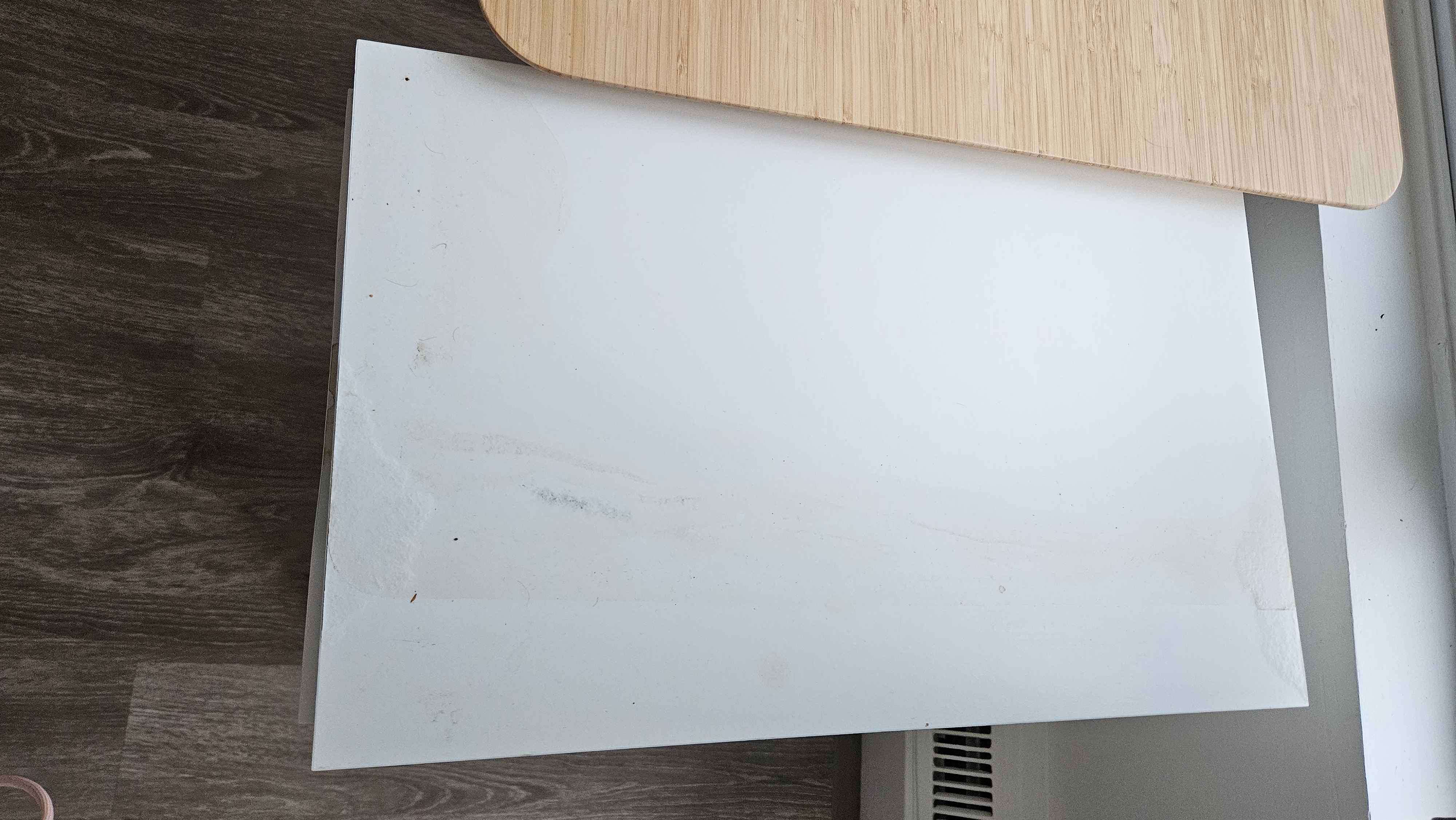 ikea Bamboo Desk + Lamp - photo 2