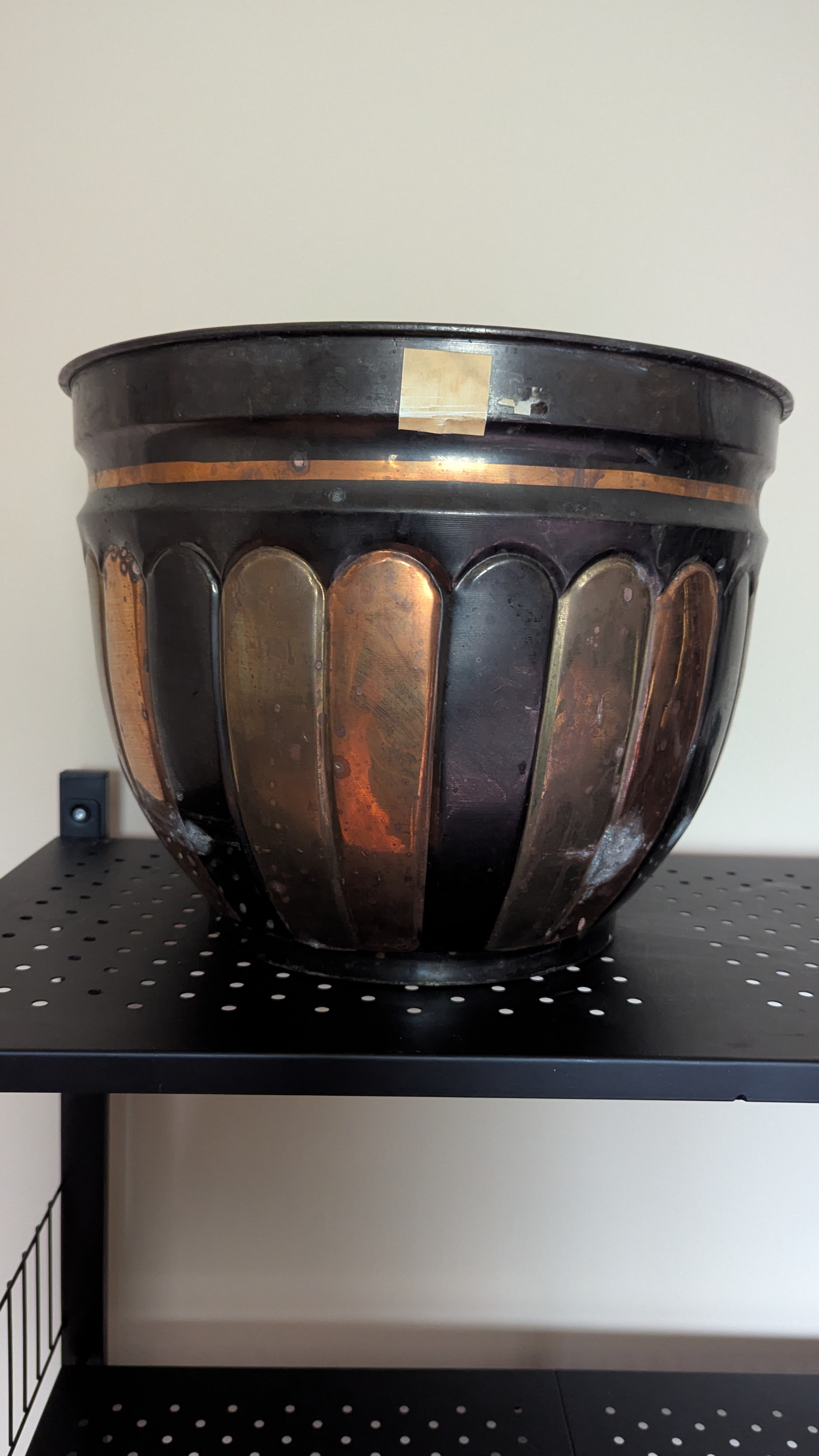 Brass Decorative Plant Pot - photo 2