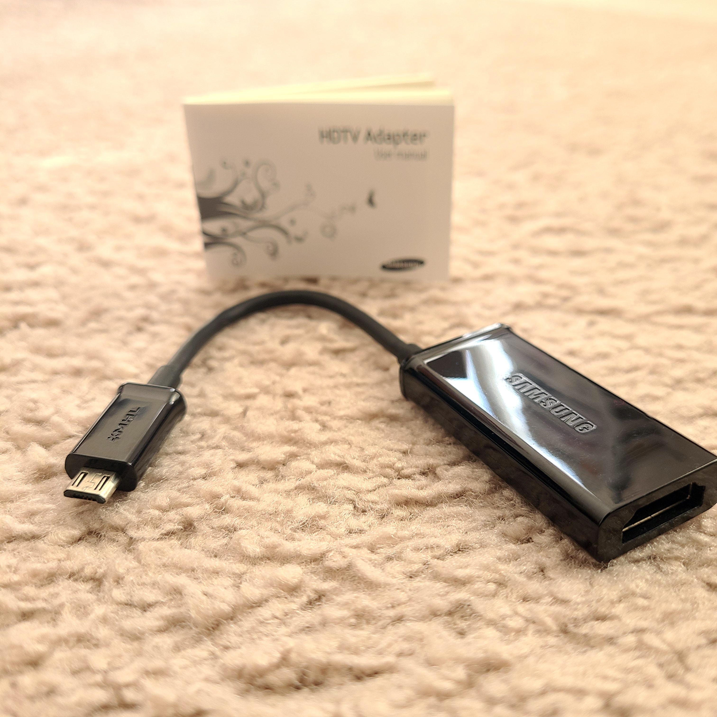 Genuine Samsung MHL to HDMI HDTV Adapter, Micro USB type - photo 3