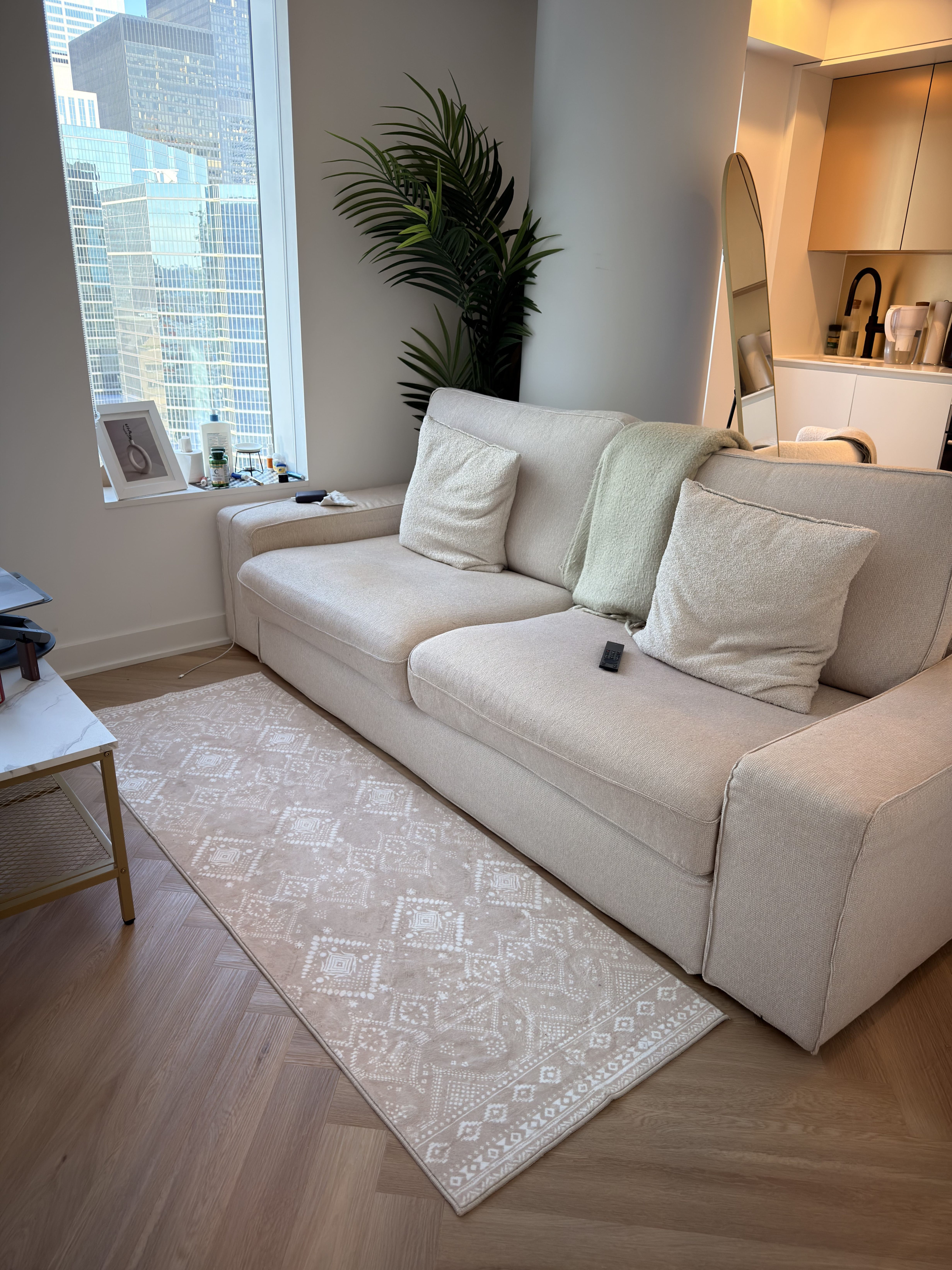 Boho Style Runner Rug/Carpet–Cappuccino Beige - photo 3
