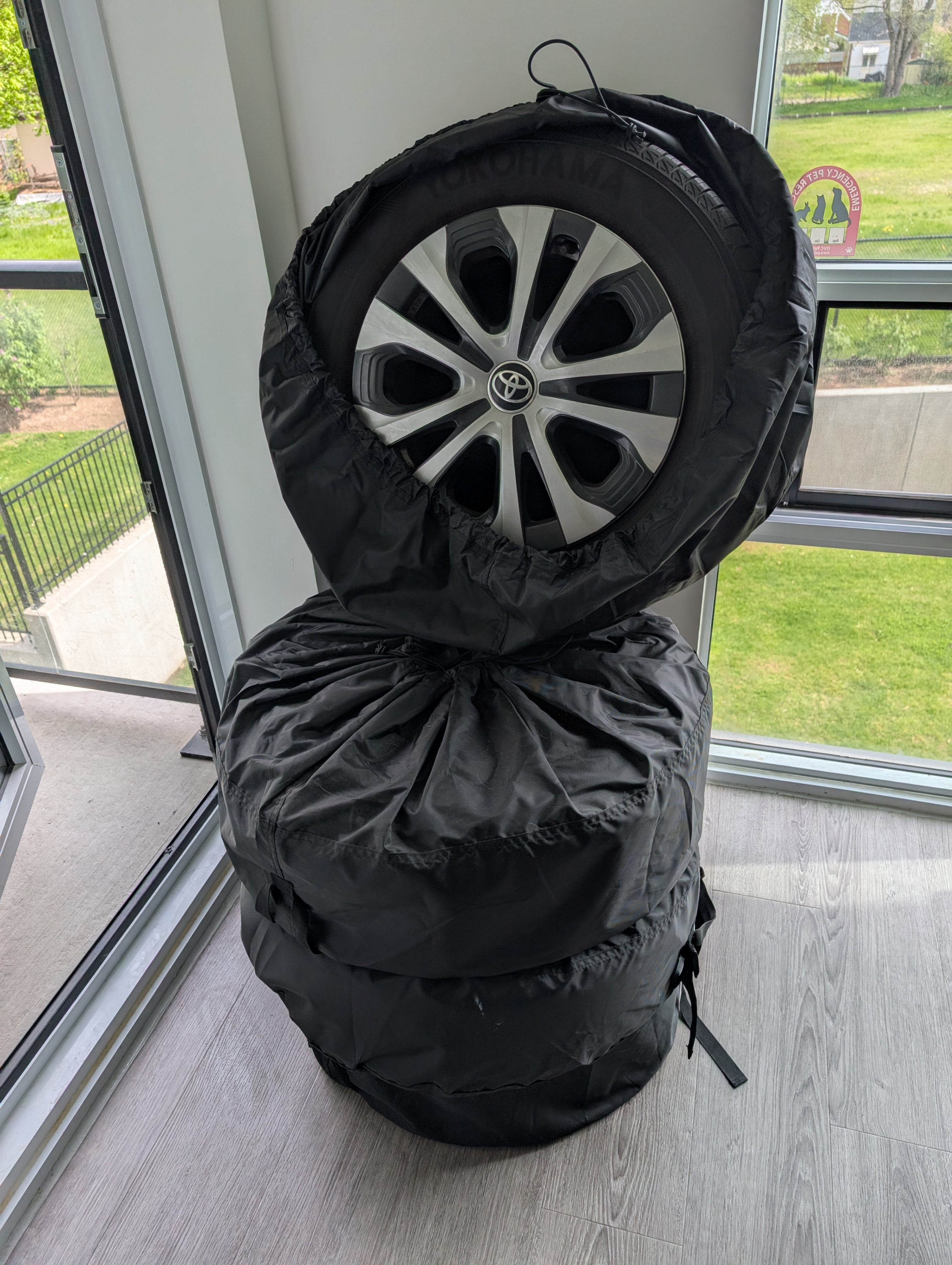 Original Toyota Corolla All-Season Tires with Rims 195/65R15