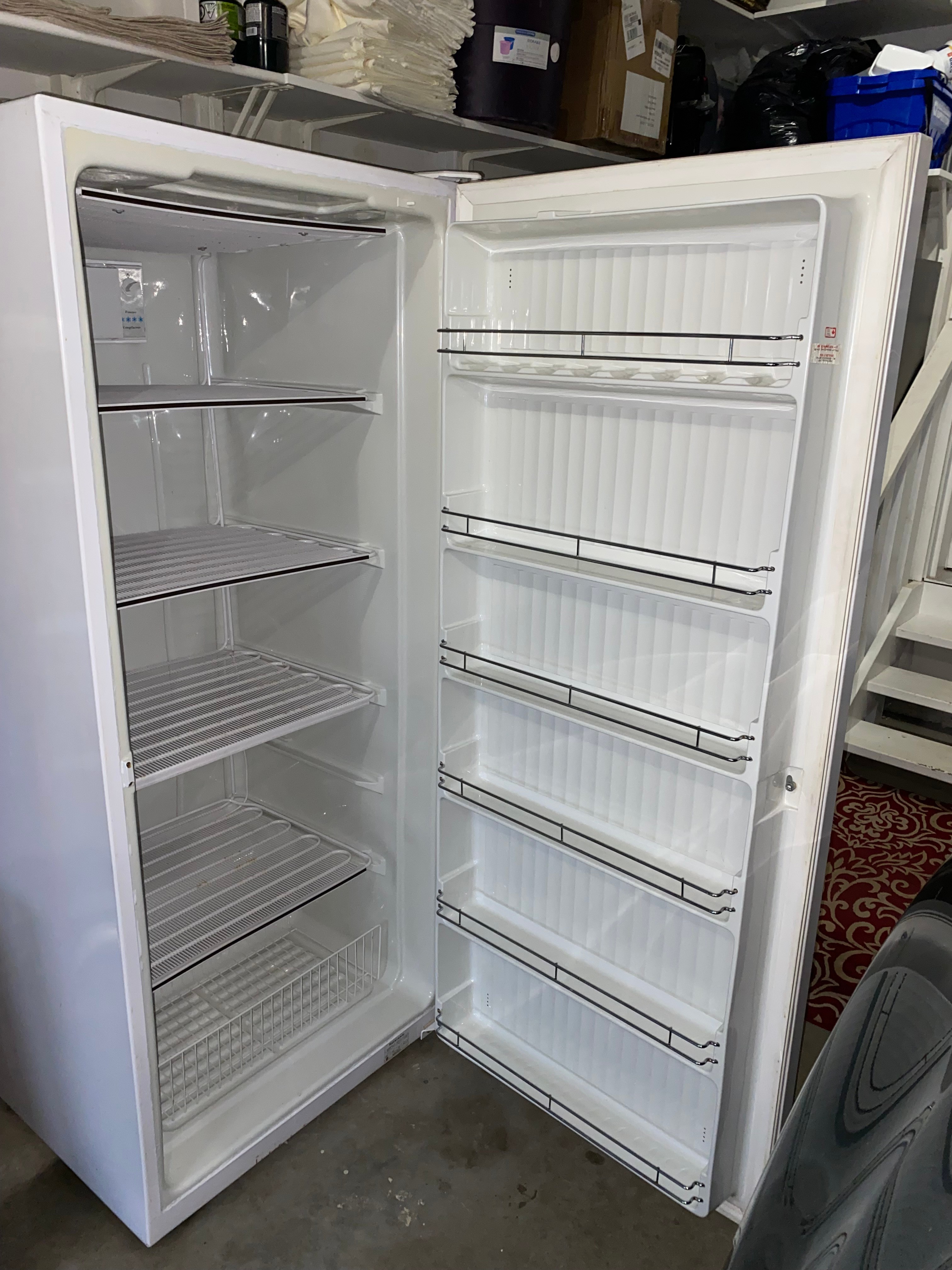 Upright Freezer, Standing Freezer –Full Size (69”x30”x30”) –$290 - photo 2