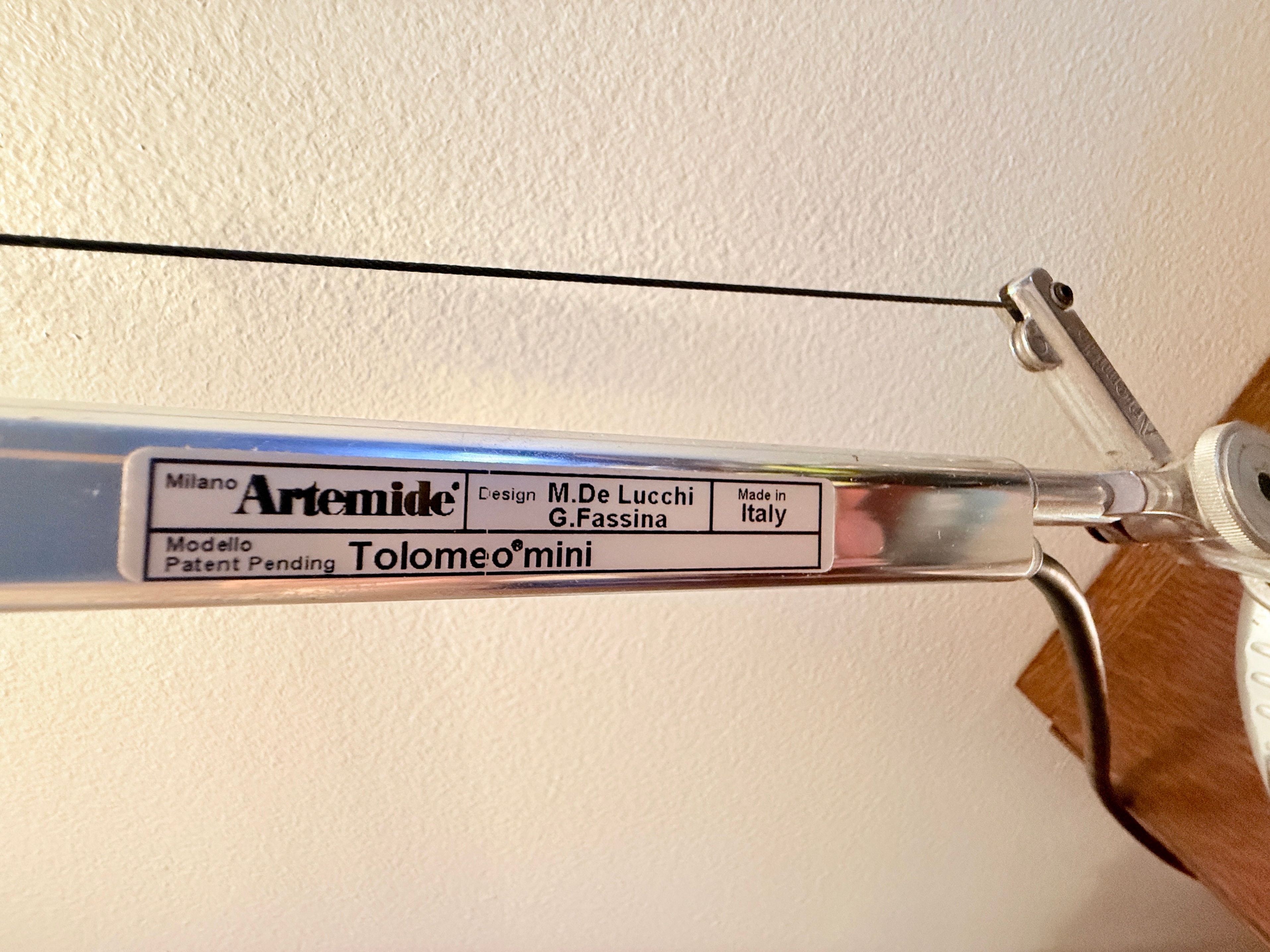 Artemide Tolomeo "Mini" Desk Lamp — Aluminum - photo 3