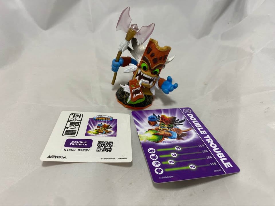 Skylanders Giants DOUBLE TROUBLE Series 2 Figure w/ Card & Stick - photo 2