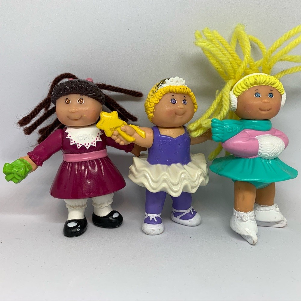 Lot of 3 Vintage 1992-94 McDonalds Cabbage Patch Toys Happy Meal - photo 2