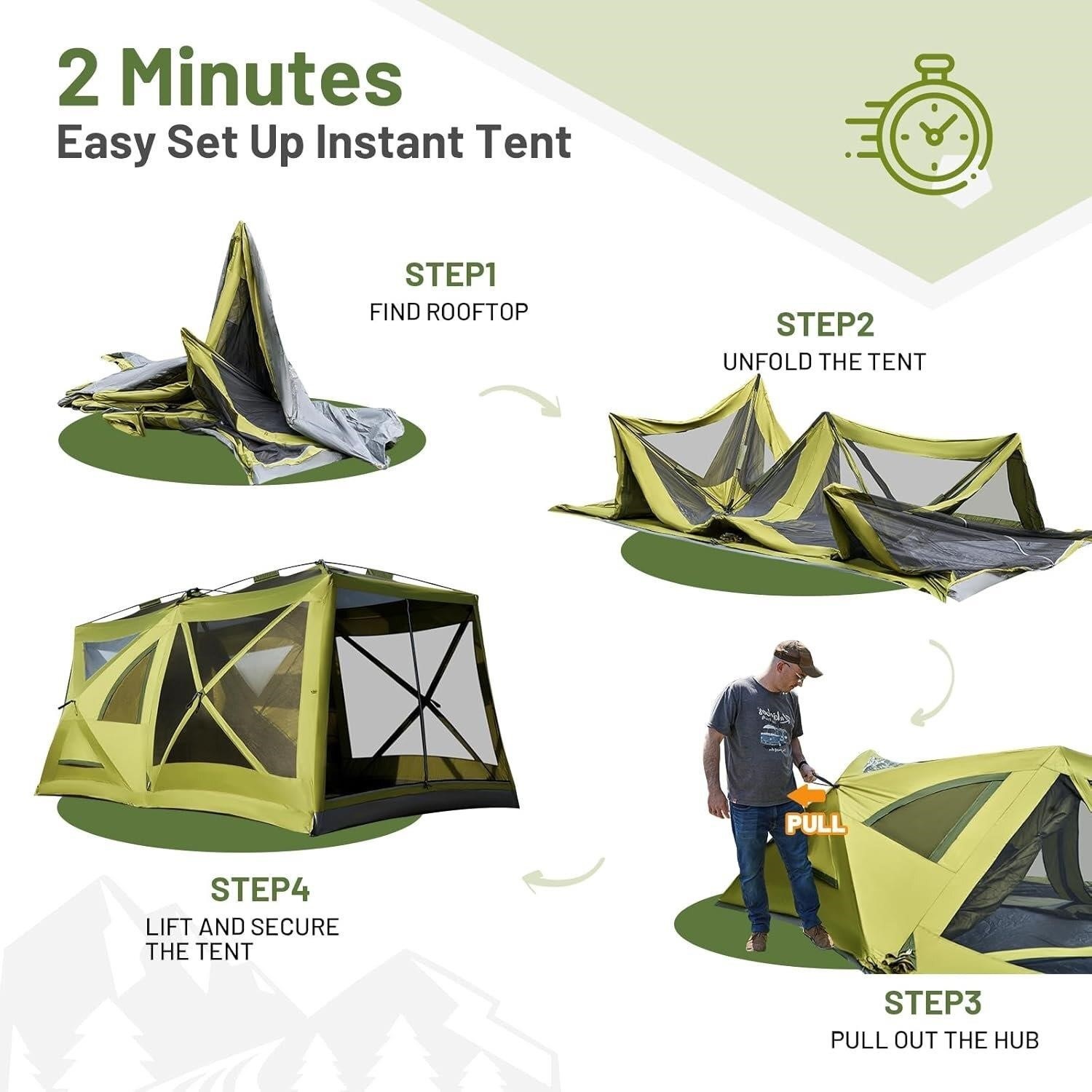 Coleman 8-14 Person Instant Tent - photo 5