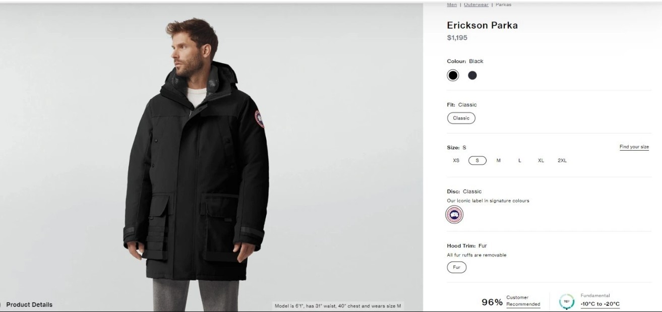 Canada Goose Erickson Parka Black - Men - photo 4