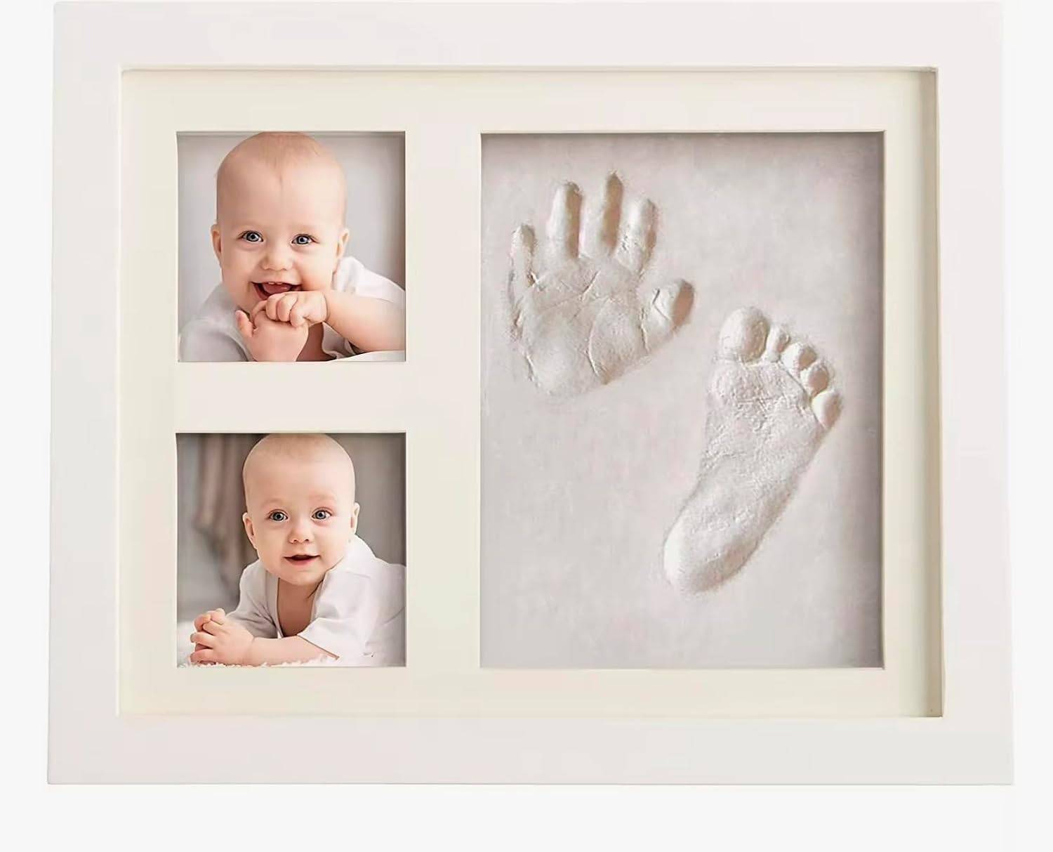 Footprint Clay Kit and Newborn Photo Frame
