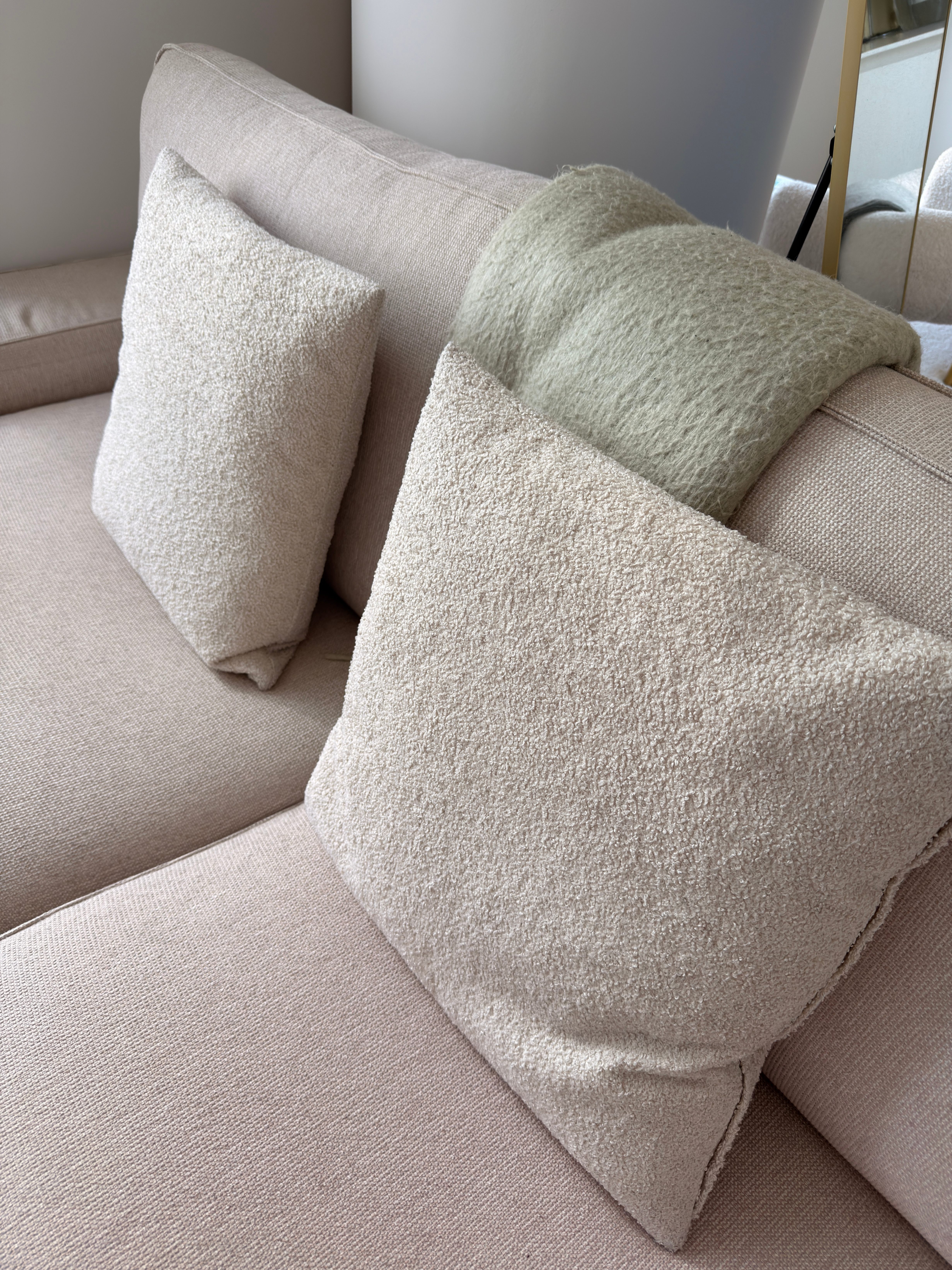 Selling 2 Decorative Cushion Covers – Light Beige (50 x 50 cm)