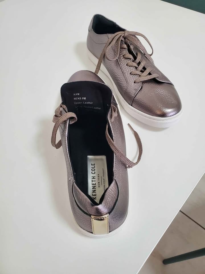 Kenneth Cole Men's Kam Leather Lace Up Sneakers - photo 2