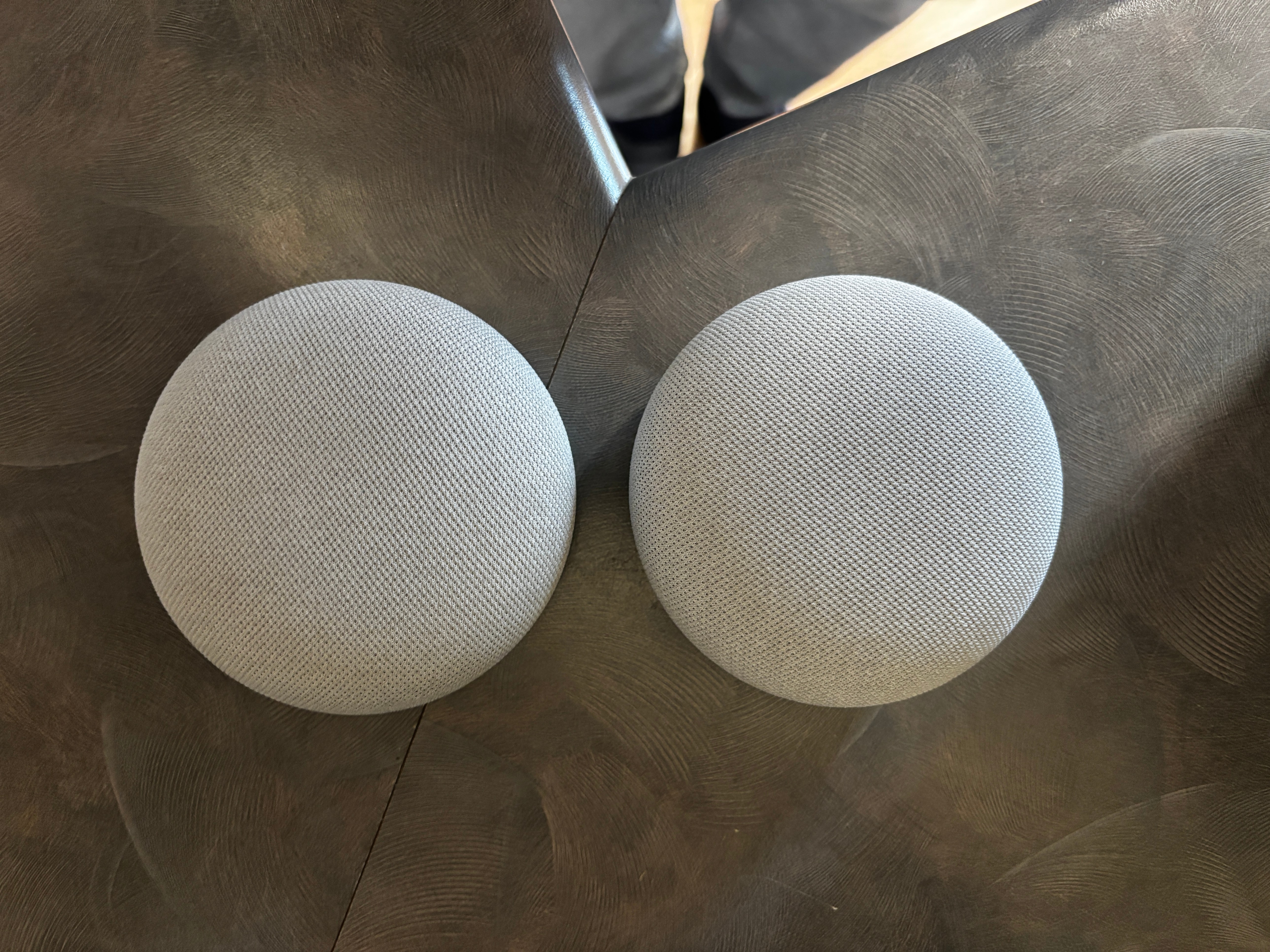 Set of two Google Nest Minis 2nd Gen