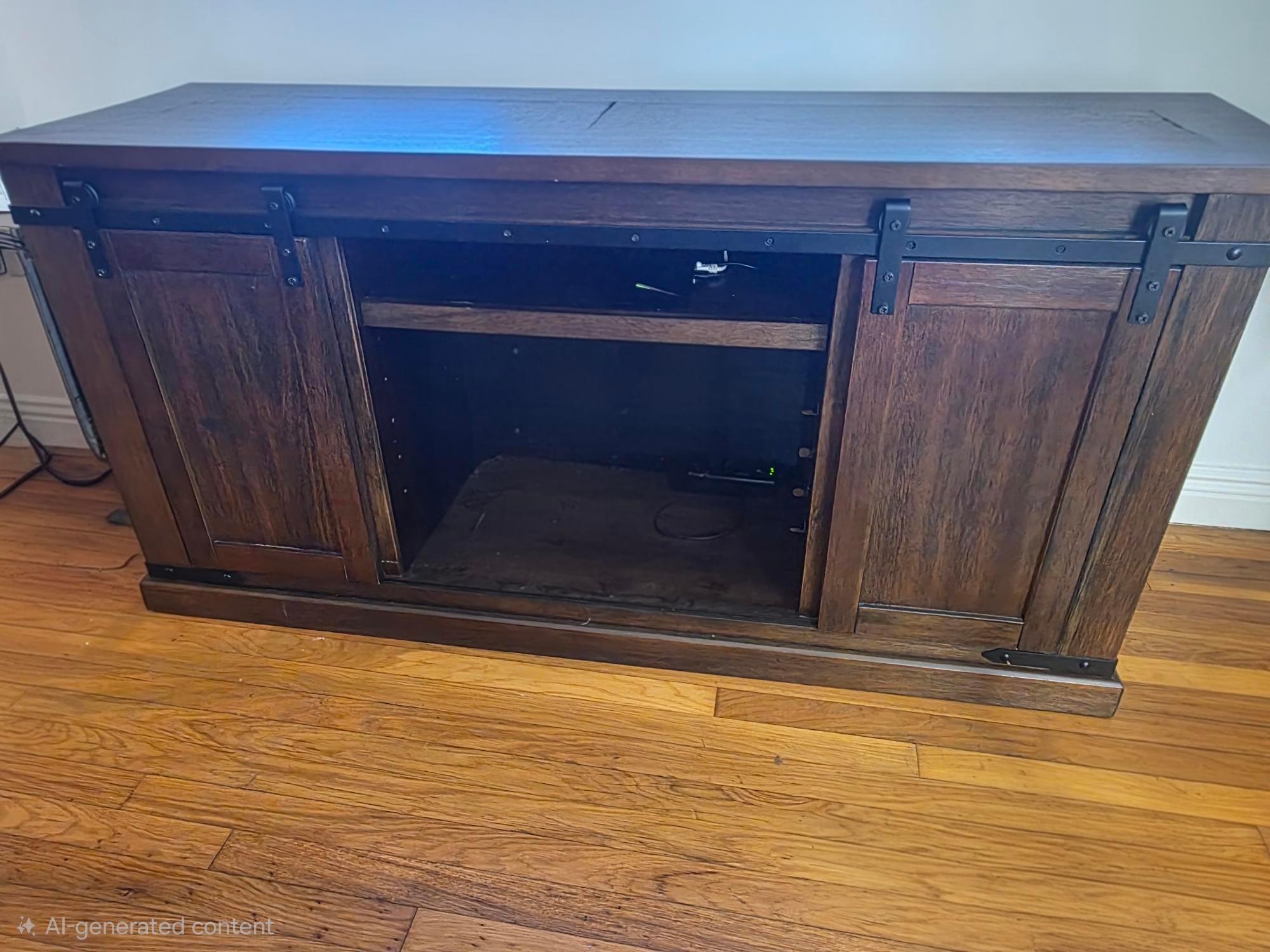 Farmhouse TV Stand & Coffee Table (set) - photo 3