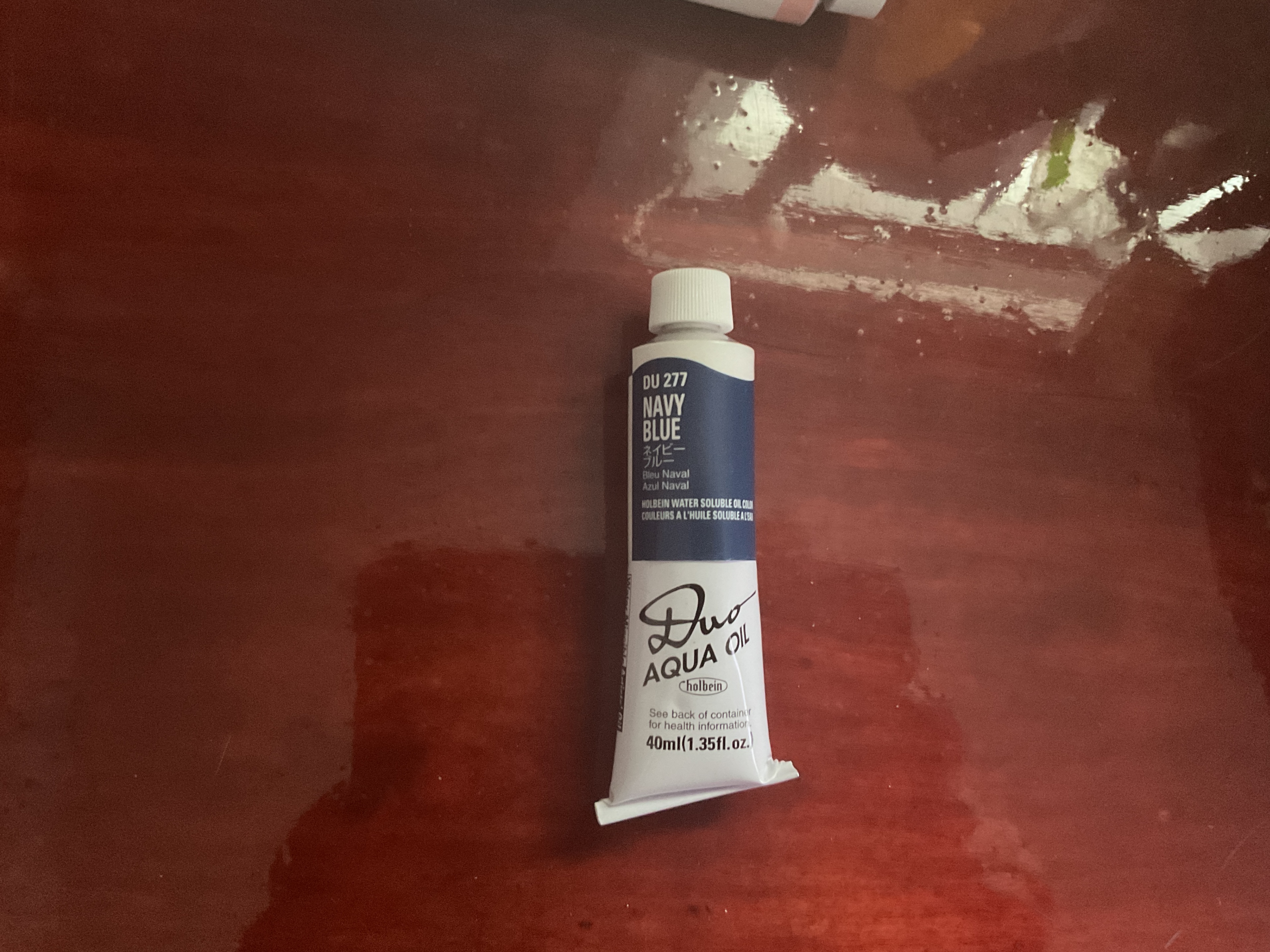 Holbein Duo Aqua Oil Paint - Navy Blue