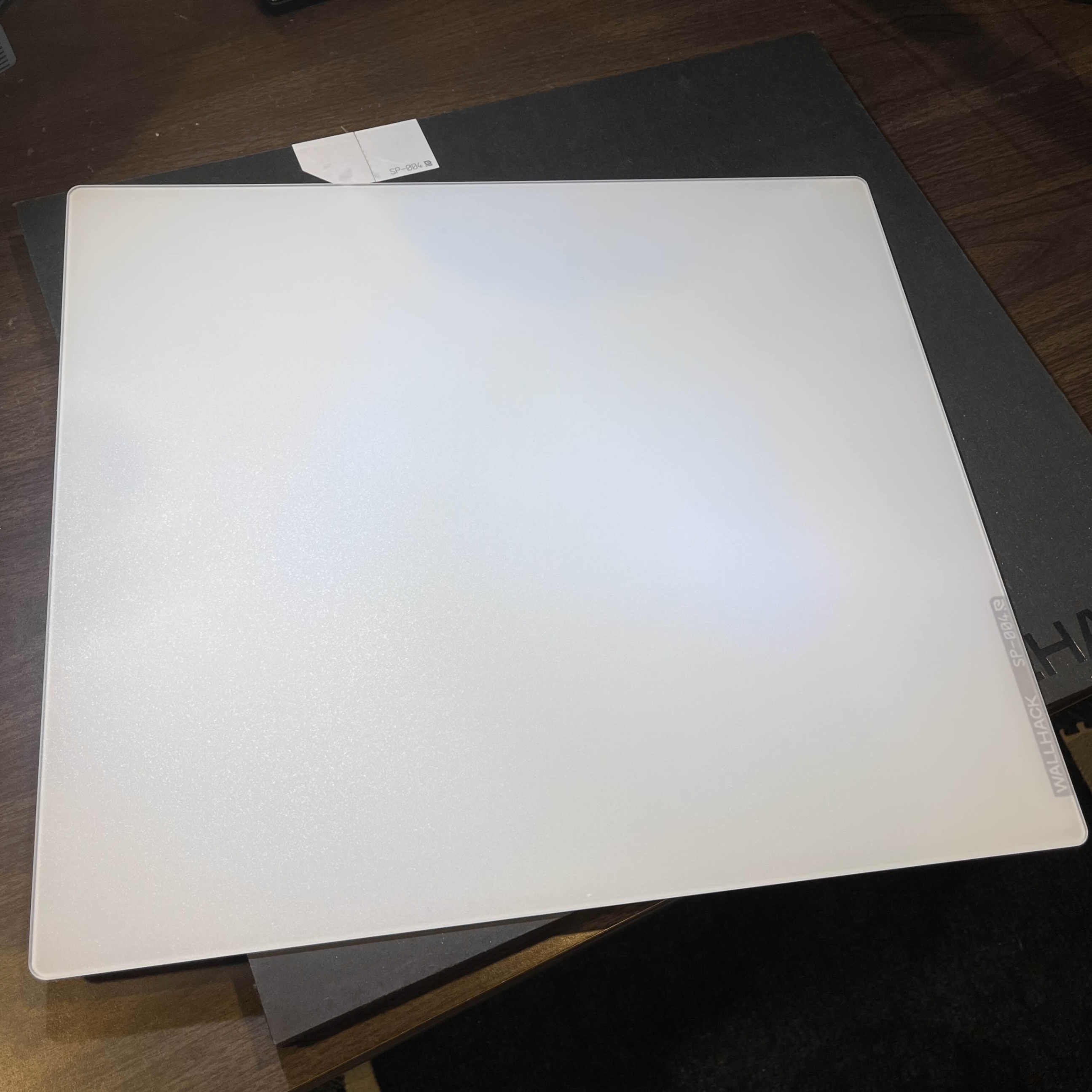 Wallhack SP-004 White Glass Mousepad – Excellent Condition $140