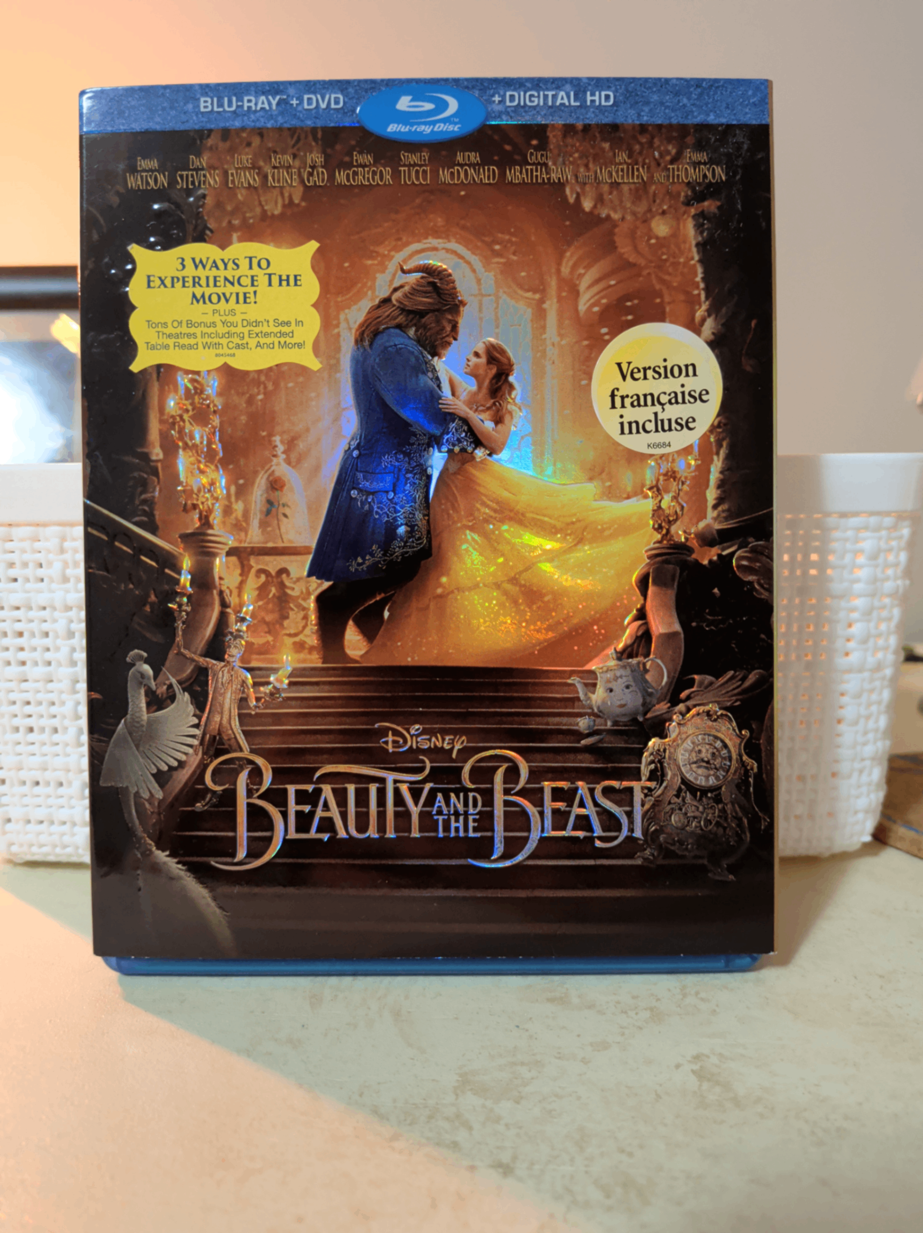 Beauty and the Beast - Live Action - On Blue Ray