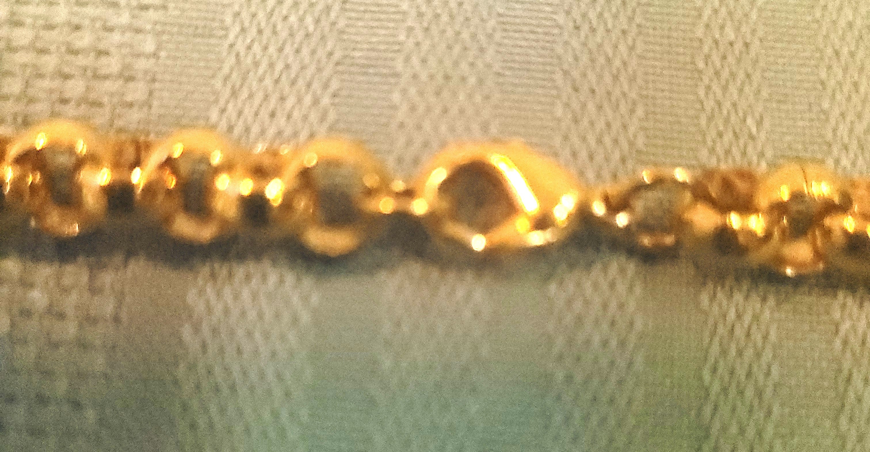 1980s Heavy Gold Tone Rolo Link Chain Necklace 29.5" Long - photo 3