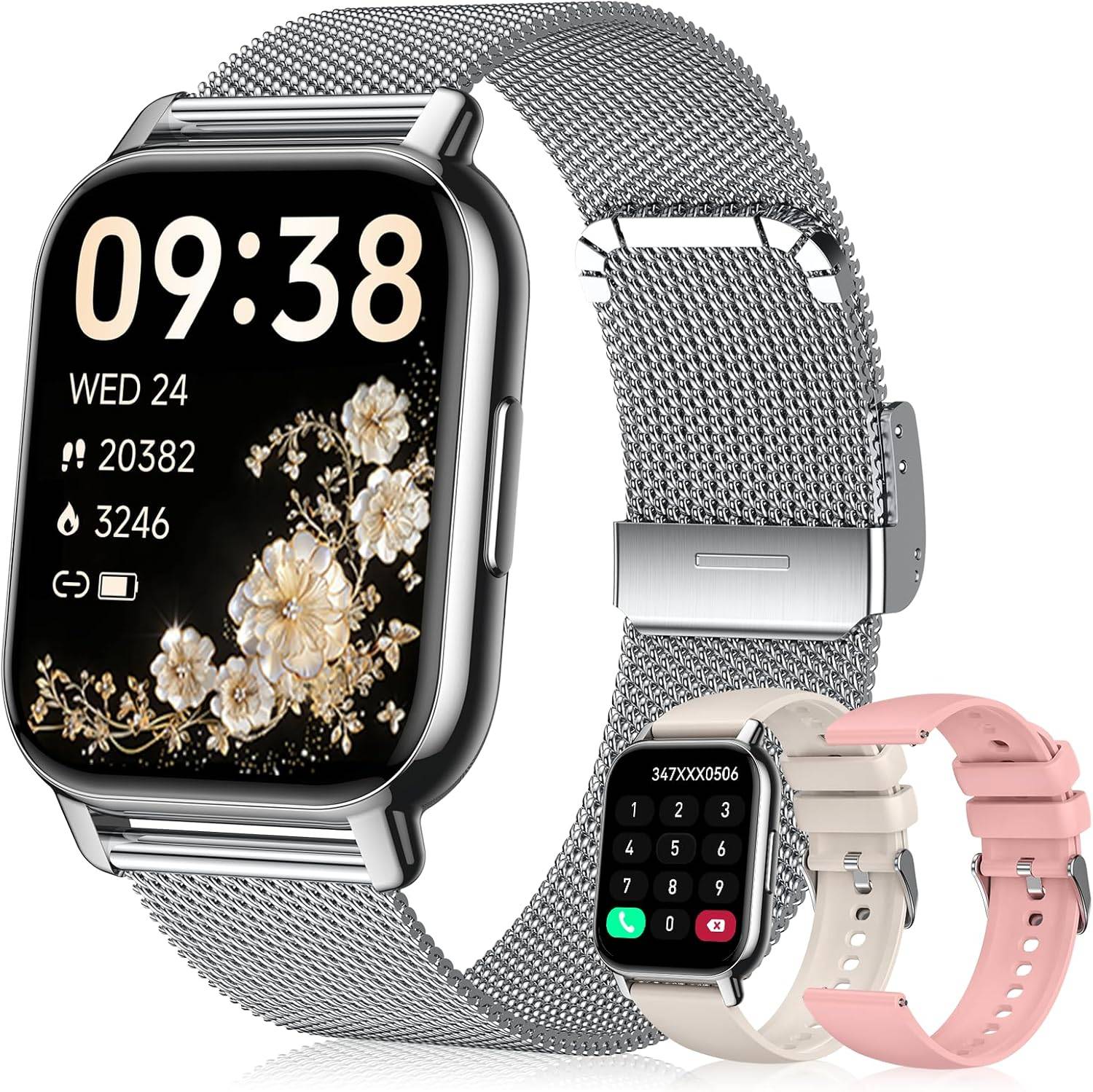 Kruteify Smart Watch with 3 Bands - photo 2