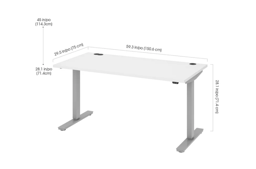 Brand New Electric Height-Adjustable Desk w/ Dual Monitor Arm - photo 5
