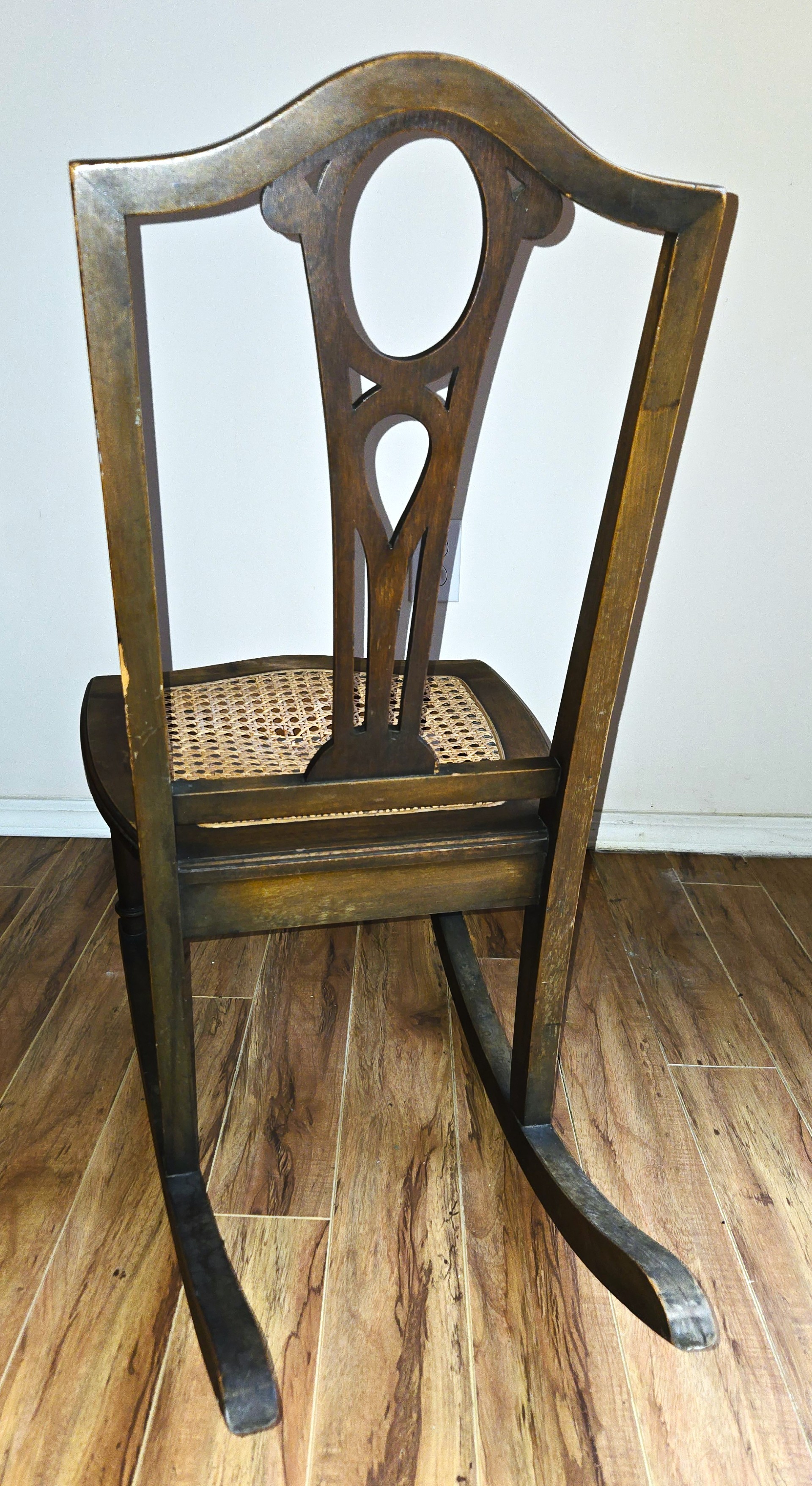 Art Nouveau Nursing Rocker - photo 3