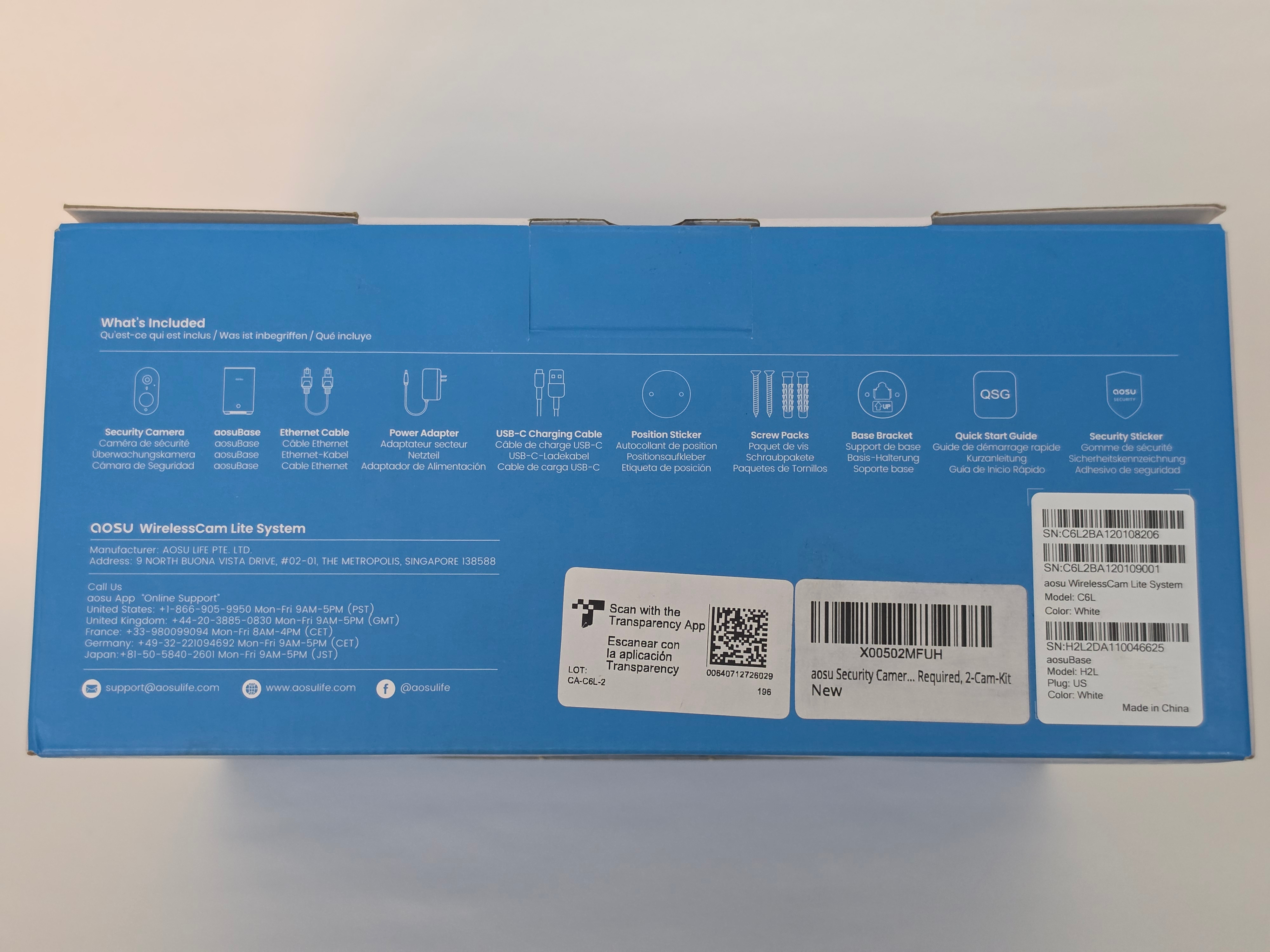 AOSU Wireless Security 2 Camera Kit. - photo 3